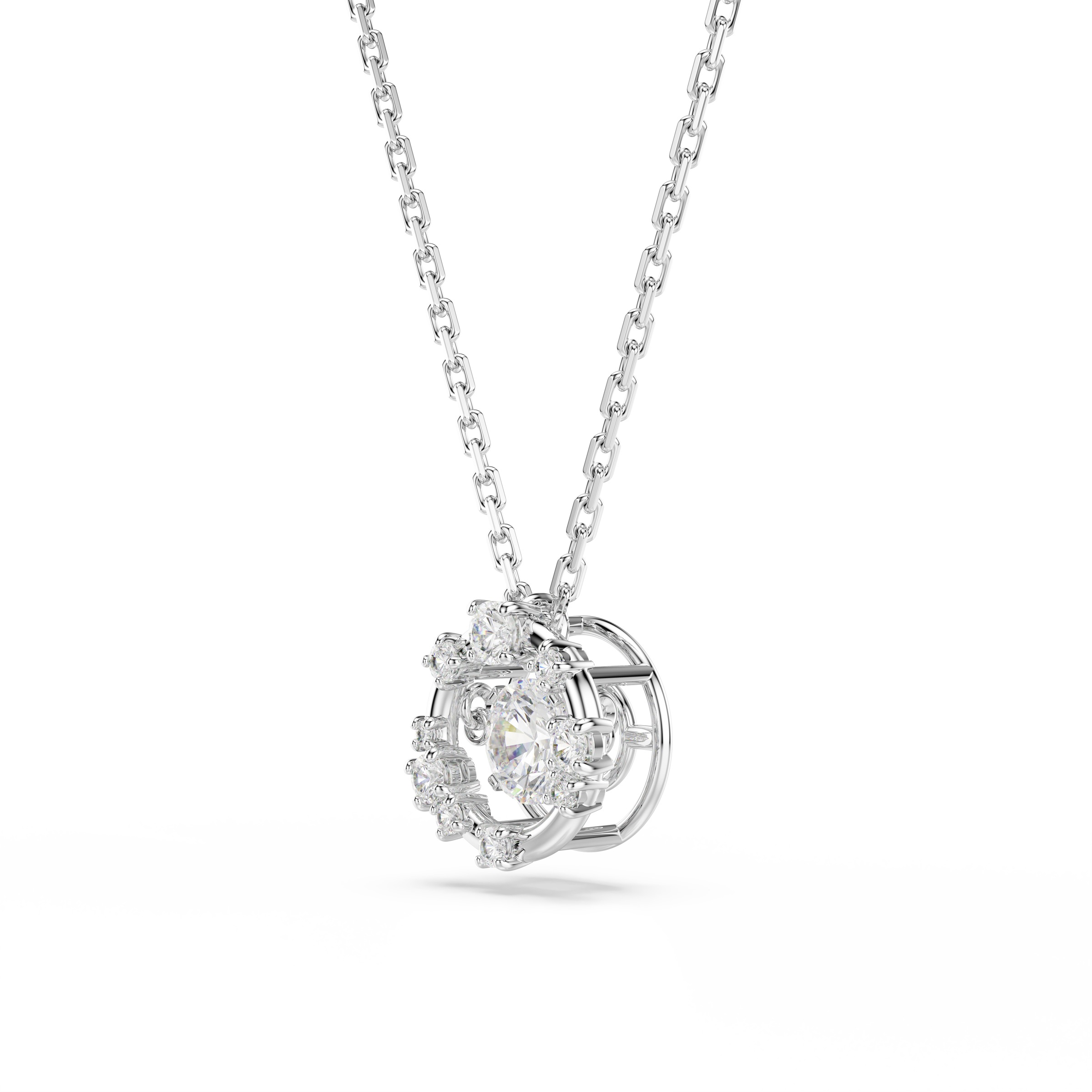Swarovski Kette mit Anhänger »Schmuck Geschenk Constella Halskette« mit Swarovski® Kristall, Zirkonia (synth.)