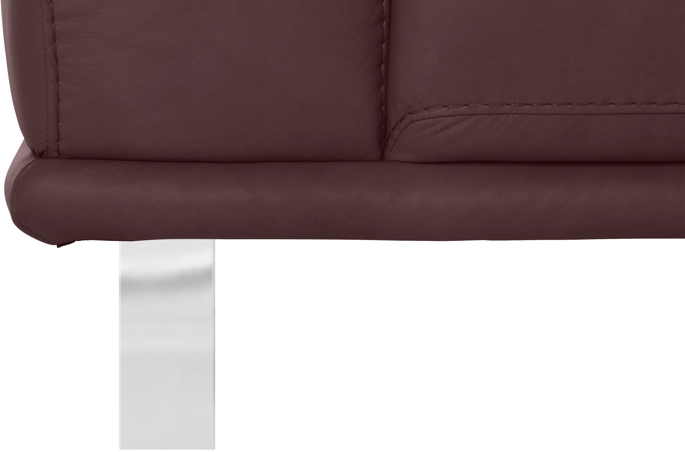 W.SCHILLIG 2,5-Sitzer »montanaa«, mit Metallkufen in Chrom glänzend, Breite 232 cm