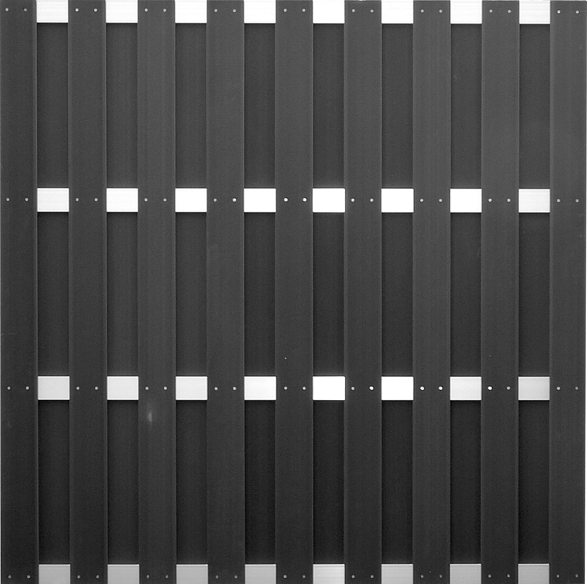 Tetzner & Jentzsch Sichtschutzelement "EL PASO WPC" 11,28 m Gesamtlänge, 19 günstig online kaufen