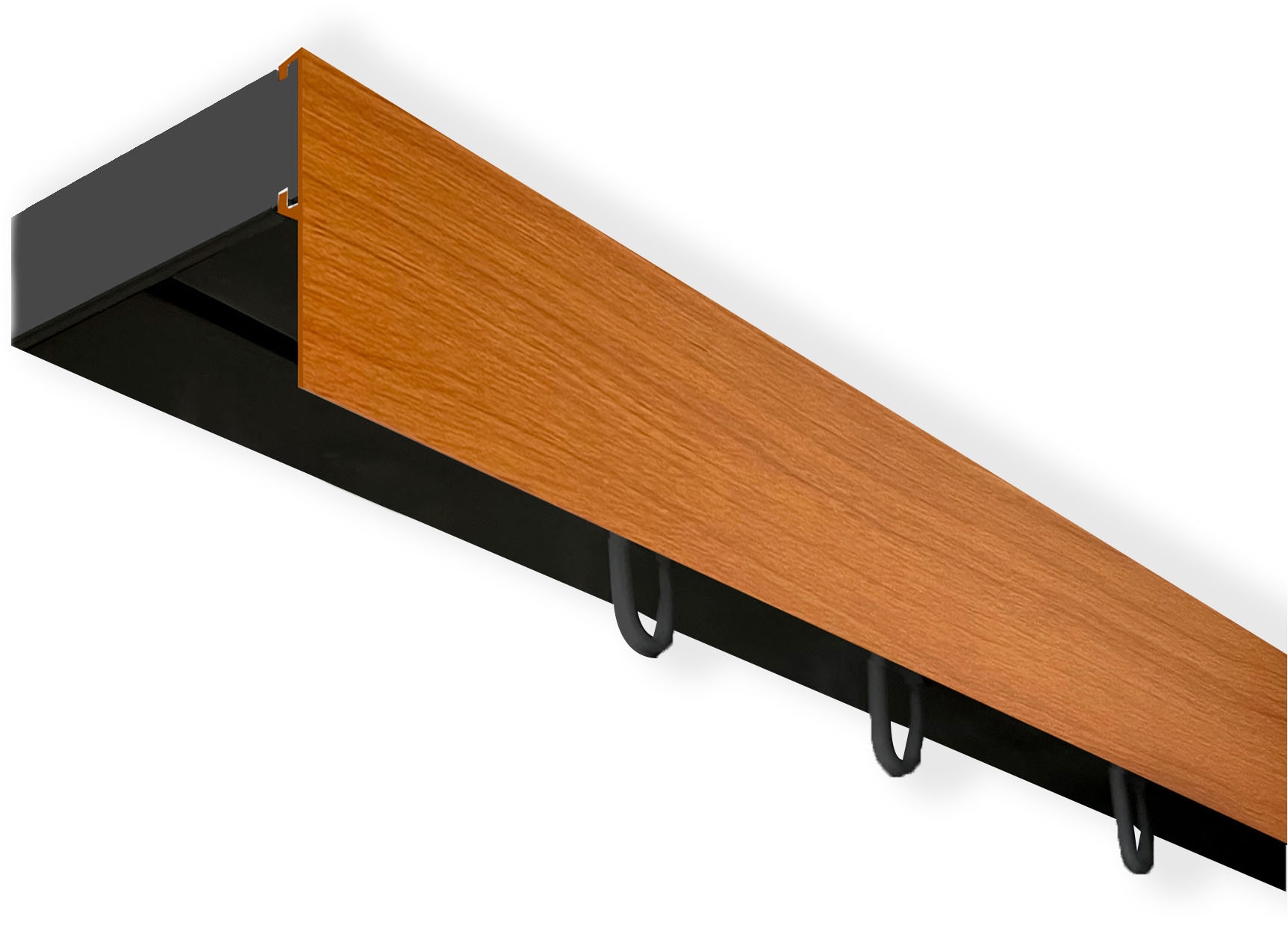 SN DECO GROUP Gardinenschiene »Vorhangschiene SH (1) mit Blende 5 cm«, 1 läufig-läufig, Fixmaß