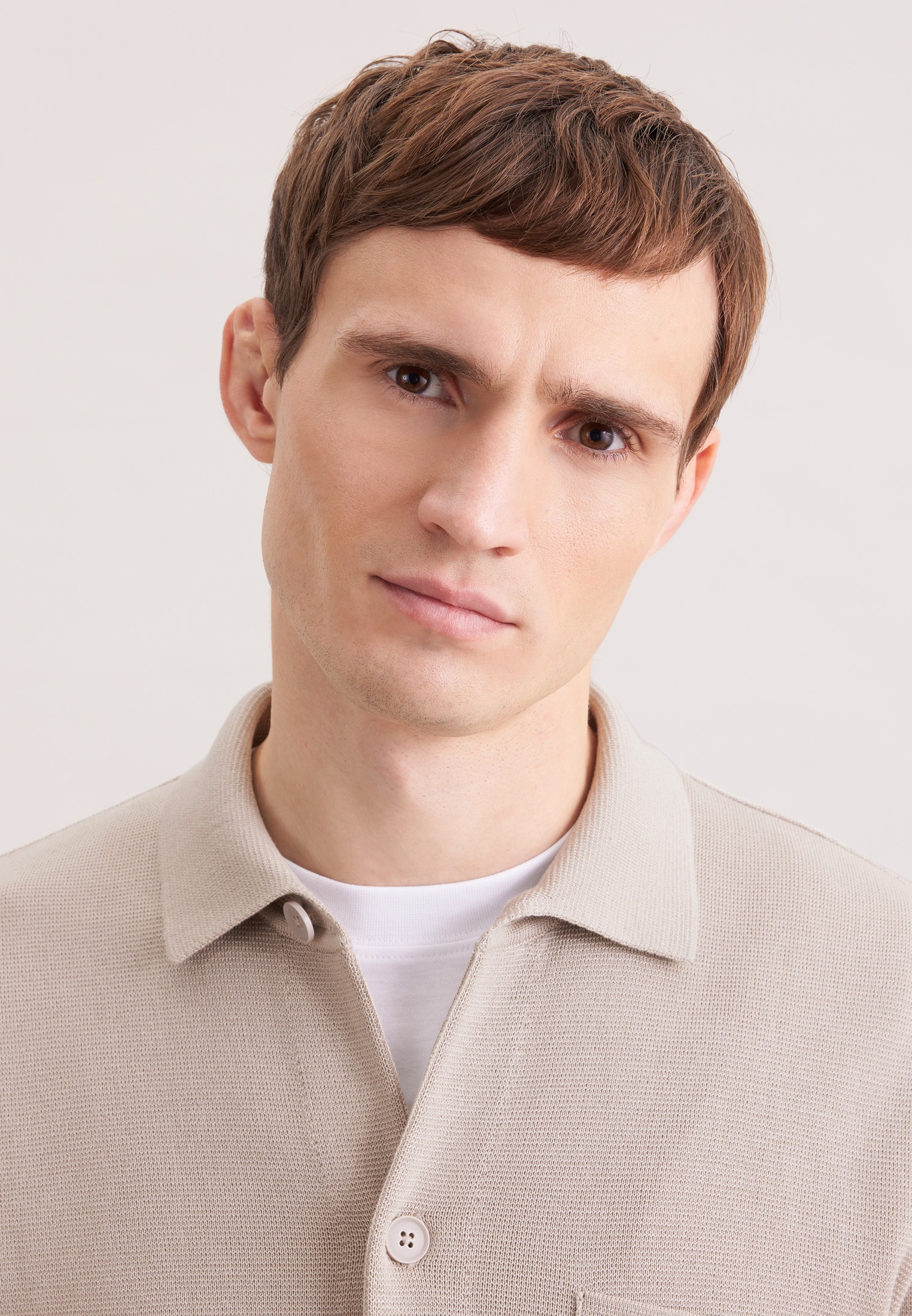 Thumbnail - seidensticker Strickjacke "Schwarze Rose" 1/1 Kragen Uni