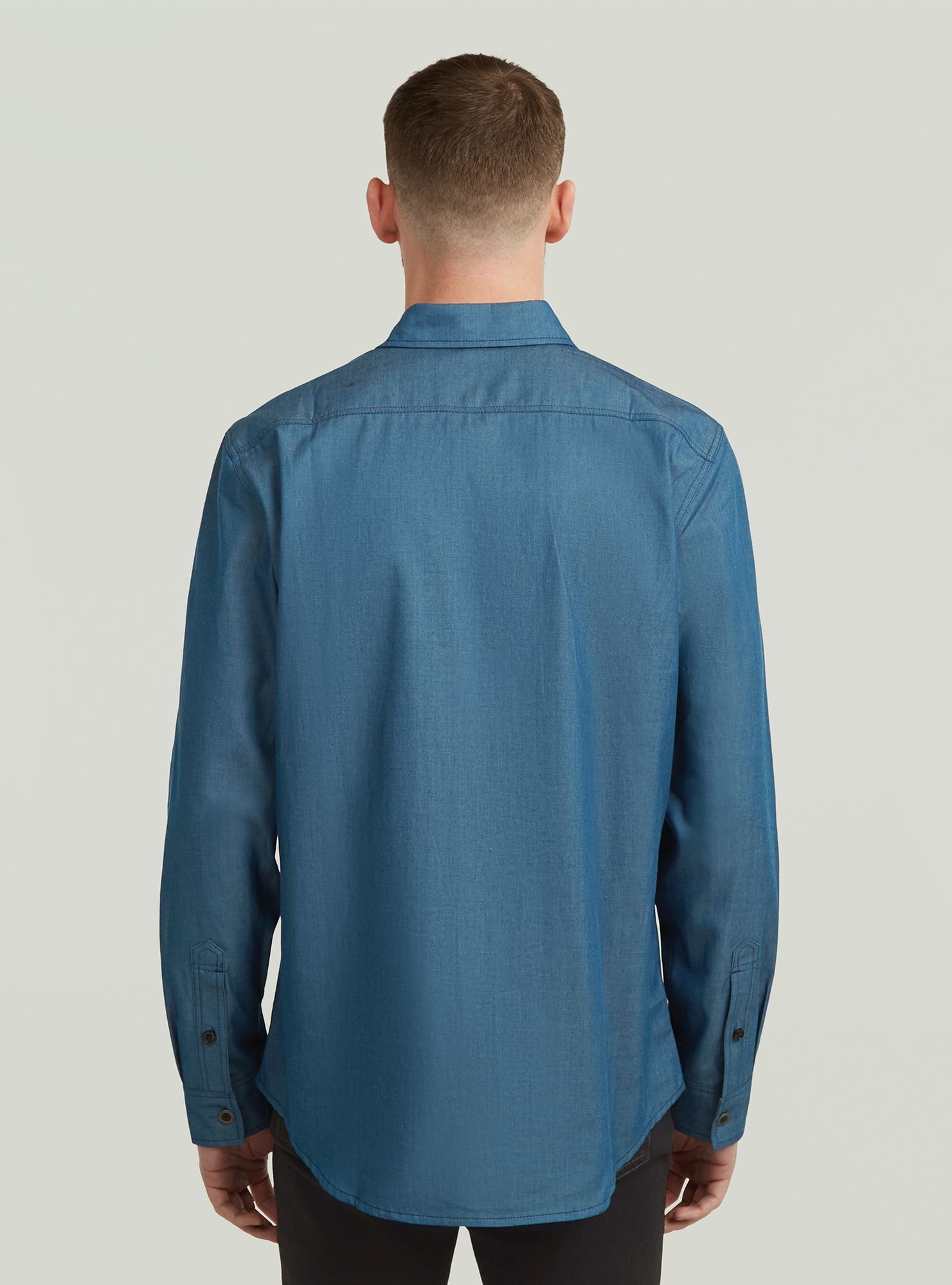 G-STAR Langarmshirt »Clean Slim Hemd«
