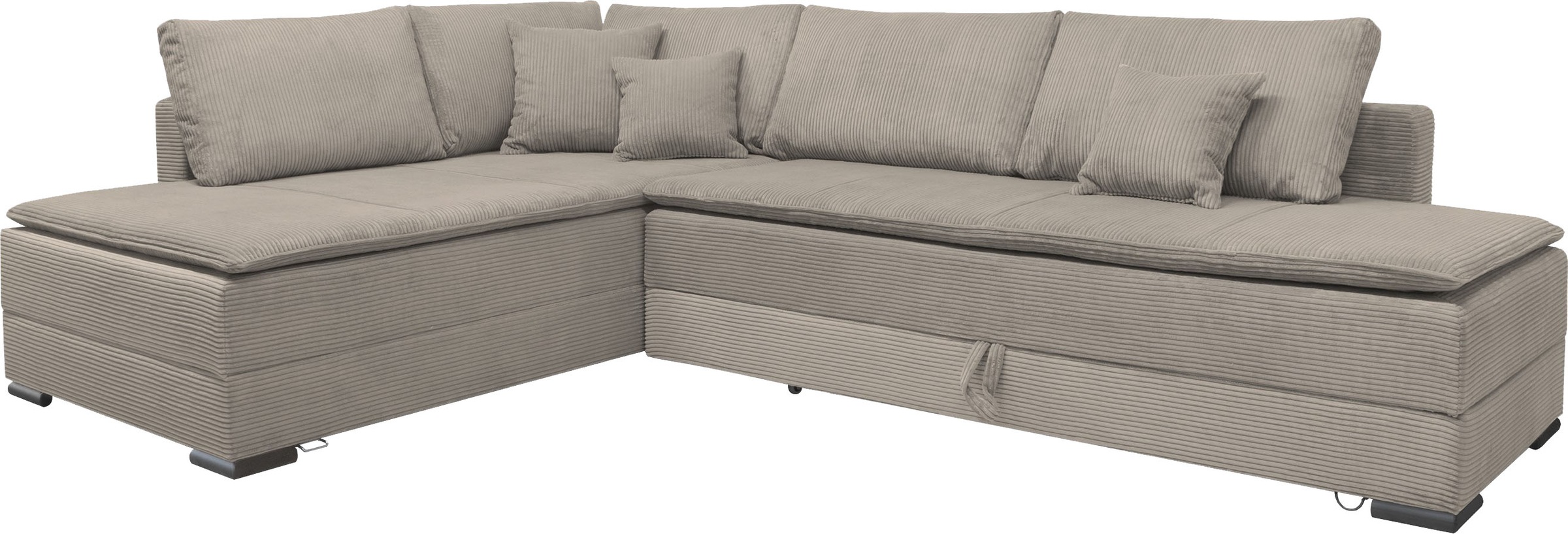 INOSIGN Ecksofa "Night & Day L-Form mit Dauer-Schlaffunktion, Cord-Bezug", günstig online kaufen