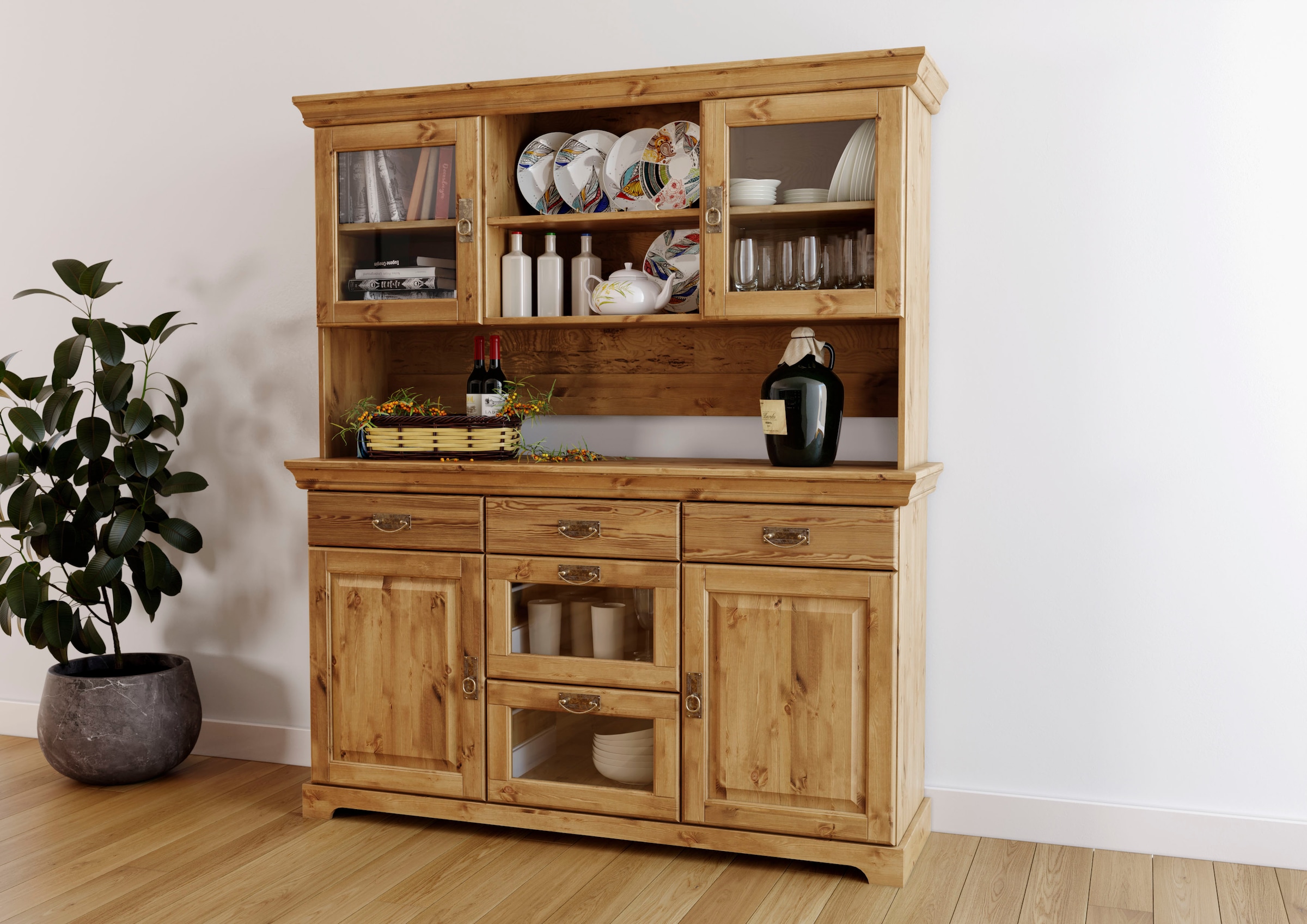 OTTO home Buffet "Rügen" FSC zertifiziertes Massivholz, im Landhausstil günstig online kaufen