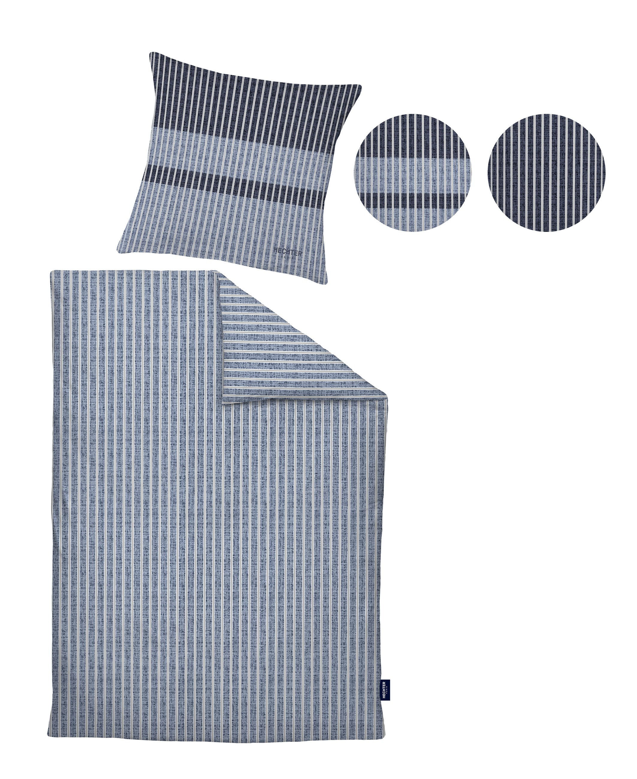 HECHTER PARIS Wendebettwäsche "0041306" 2 Stk. tlg. hautsympathisch, 100% B günstig online kaufen
