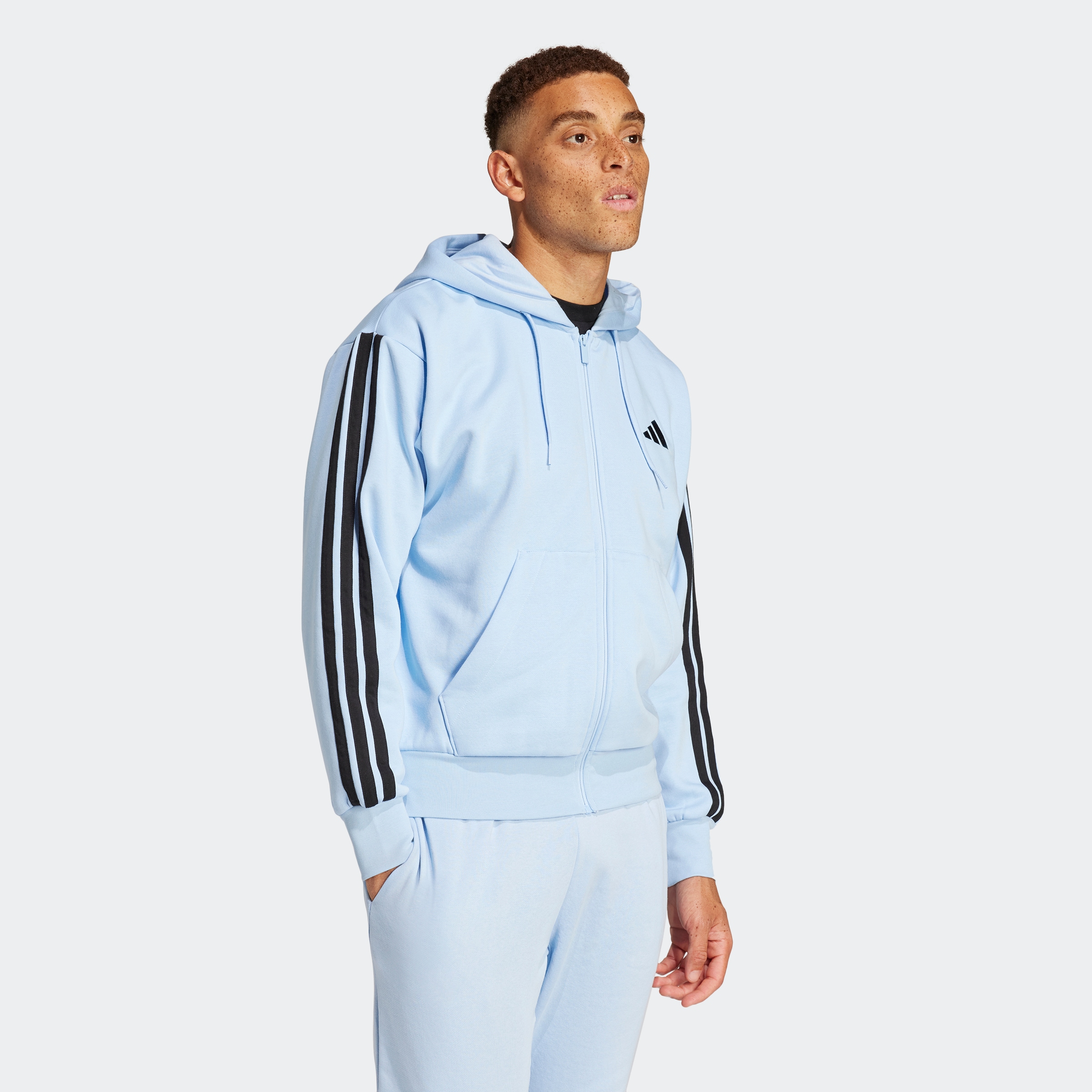 adidas Sportswear Kapuzensweatshirt "M 3S FL FZ HD" günstig online kaufen