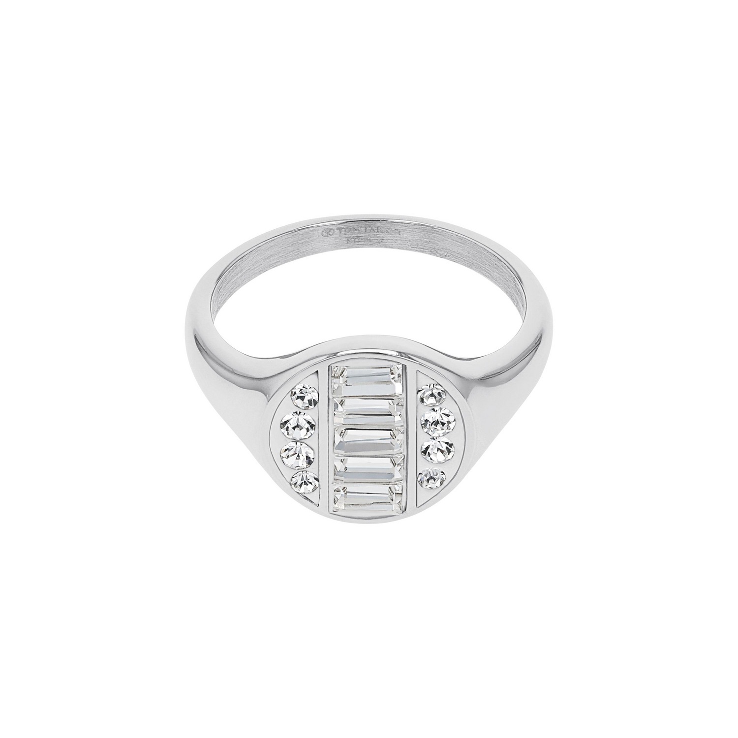 TOM TAILOR Fingerring »Kreis« mit Preciosa Crystal