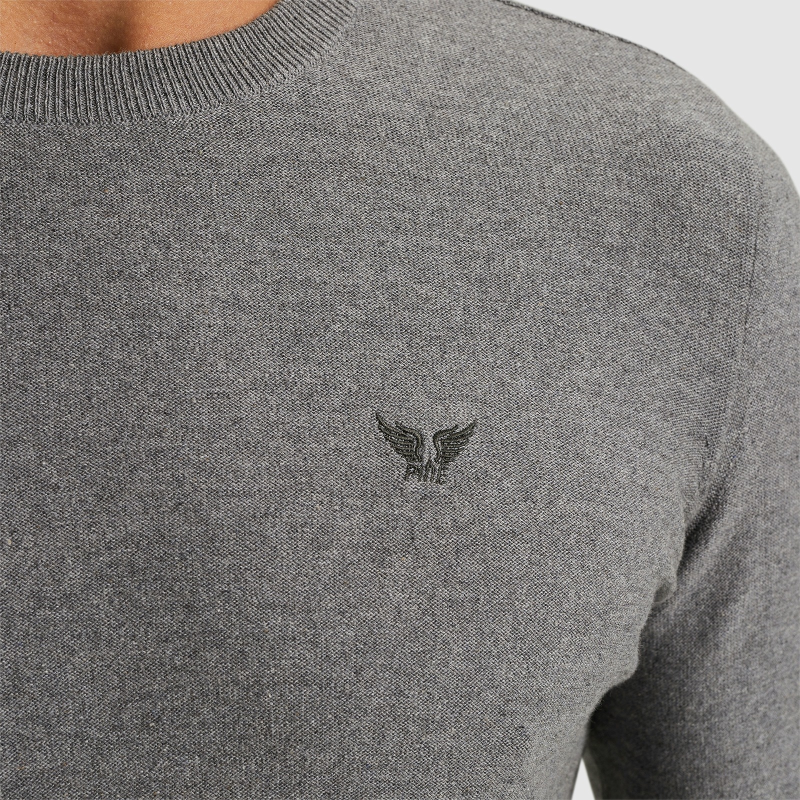 PME LEGEND Strickpullover, mit Logostickerei