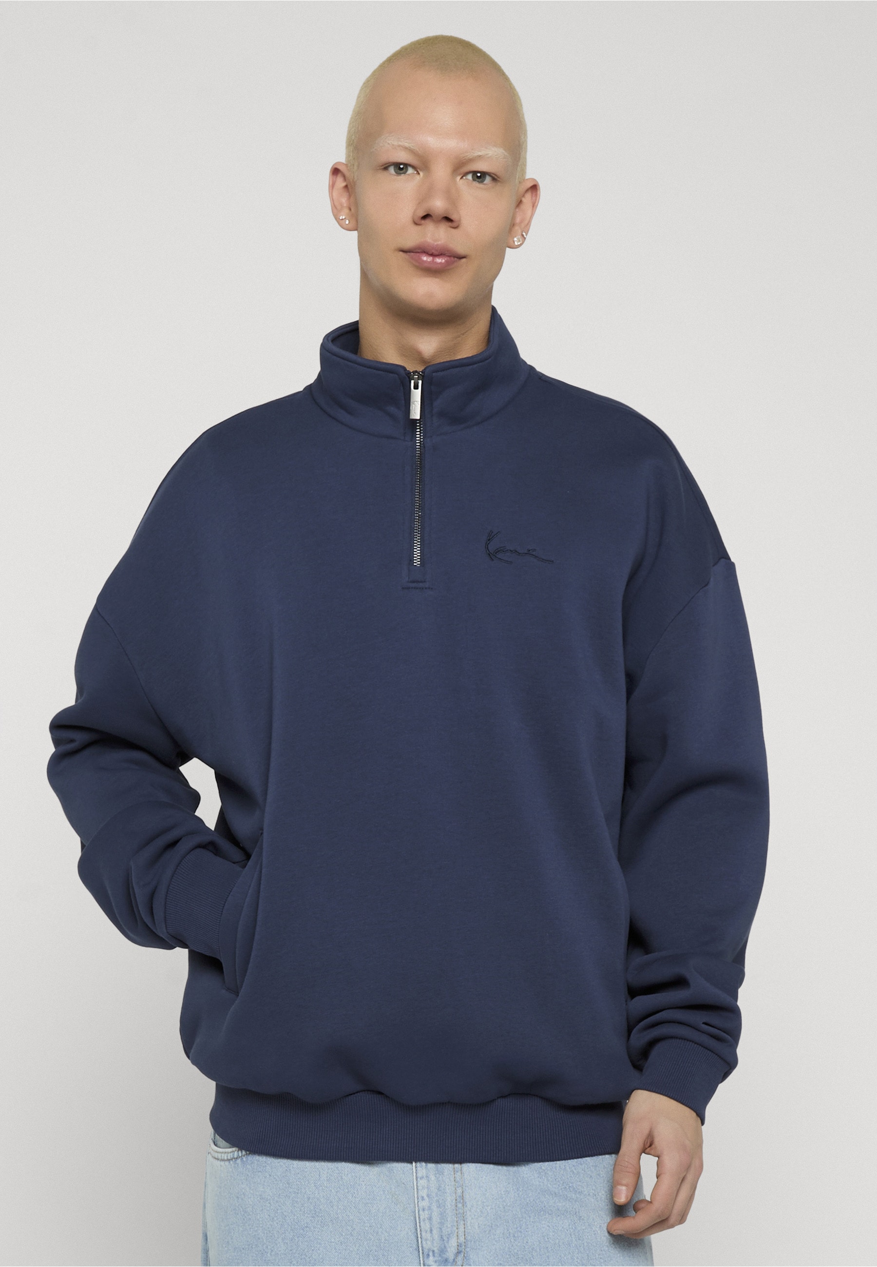Karl Kani Sweater »Karl Kani Signature Oversized Troyer«, 1
