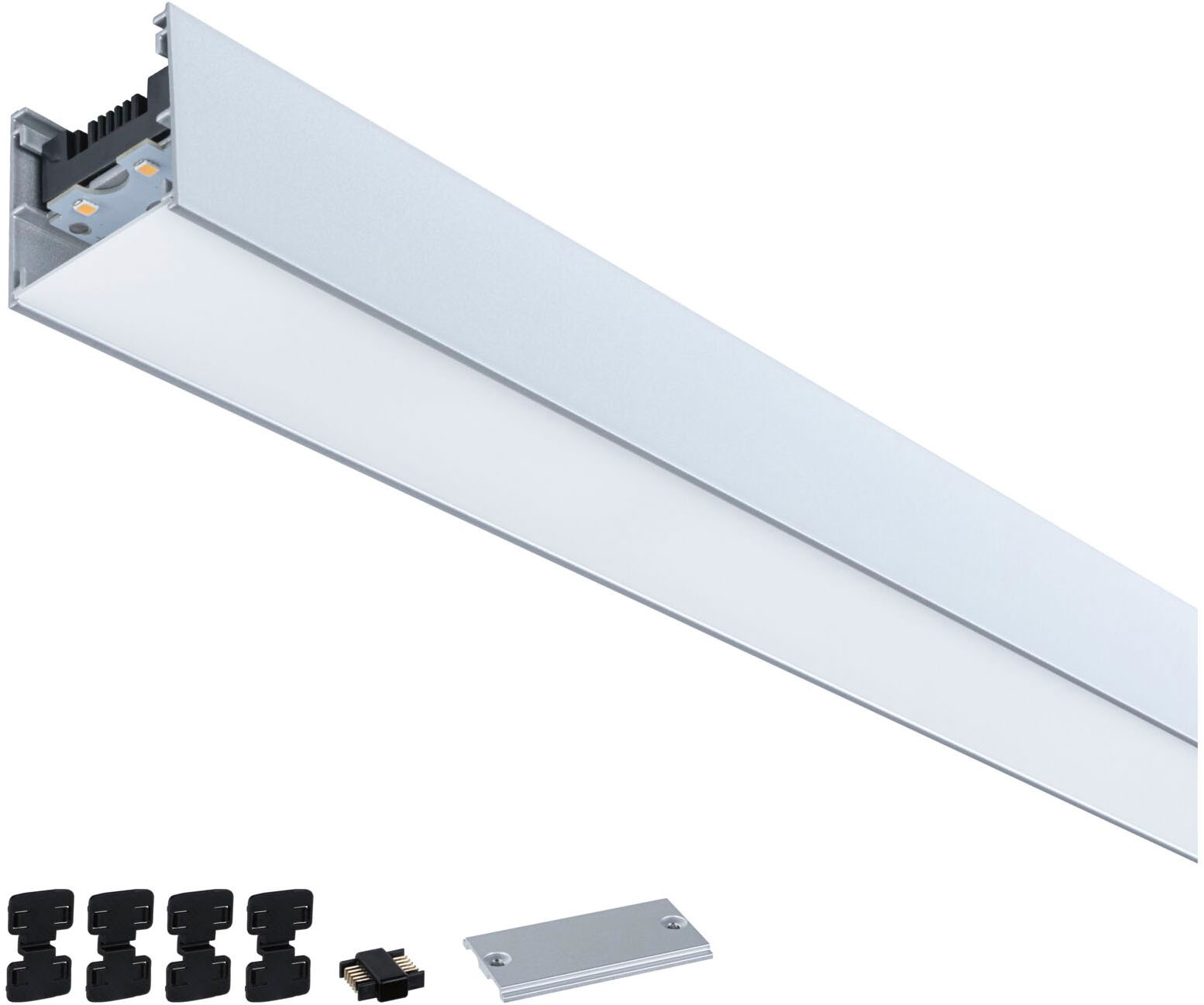 Paulmann Schienensystem-Leuchten »Linion Einspeisung Power Channel 1m«, (1 tlg.)