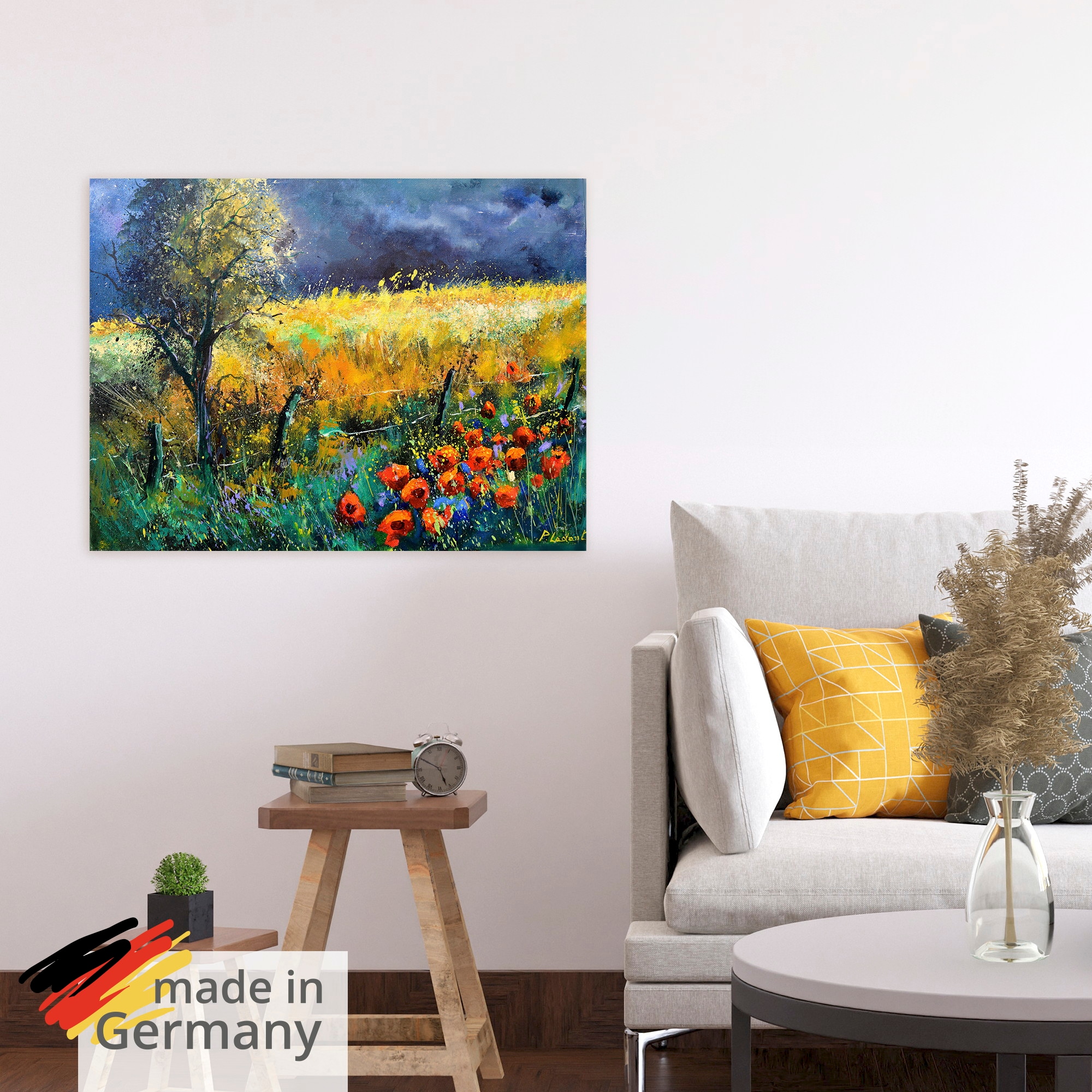 Artland Wandbild »Red poppies« Wiesen & Baumbilder 1 Stk. tlg. als Alubild, Leinwandbild, Poster, Wandaufkleber in verschied. Größen