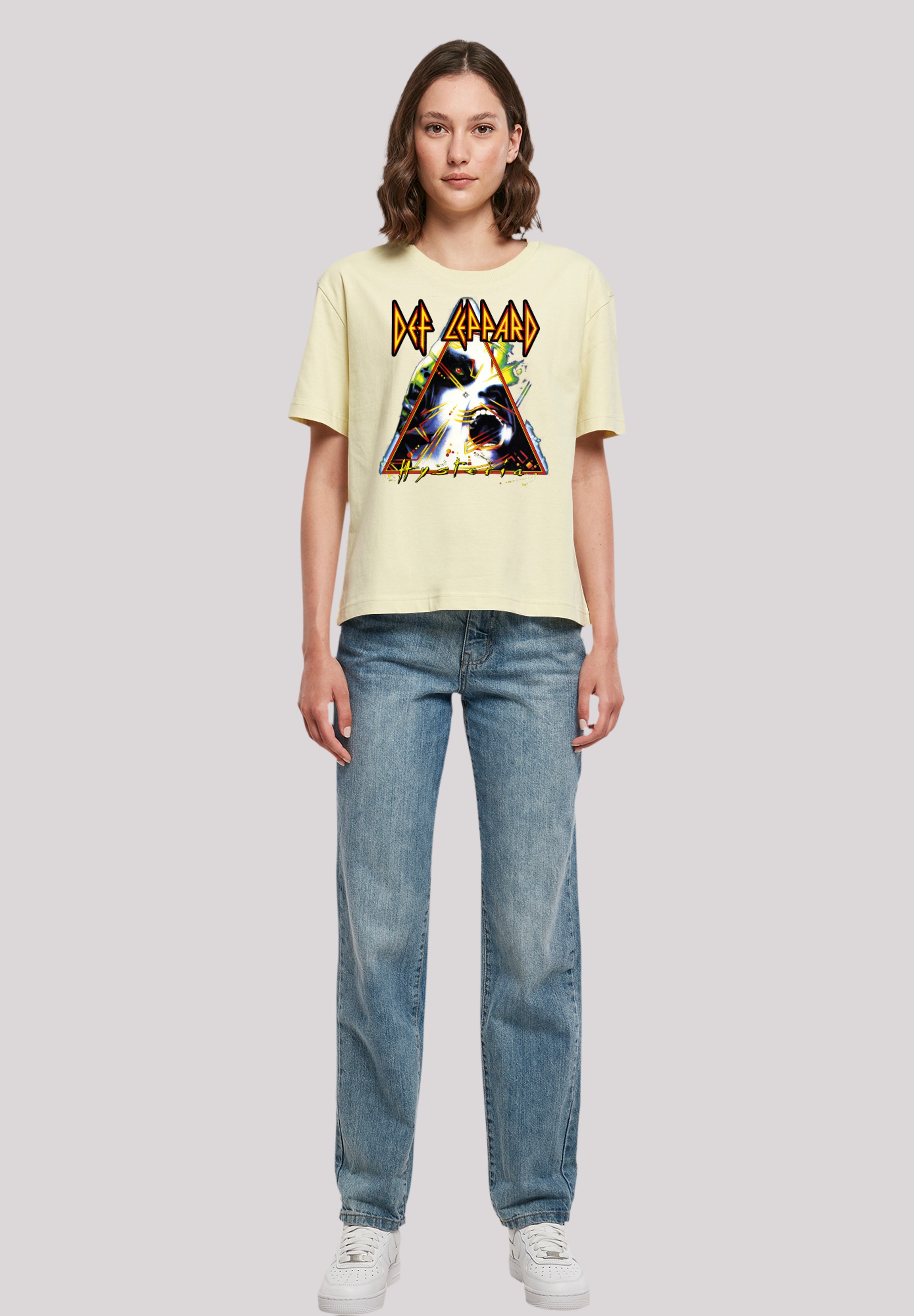 F4NT4STIC T-Shirt »Def Leppard Hysteria«, Premium Qualität