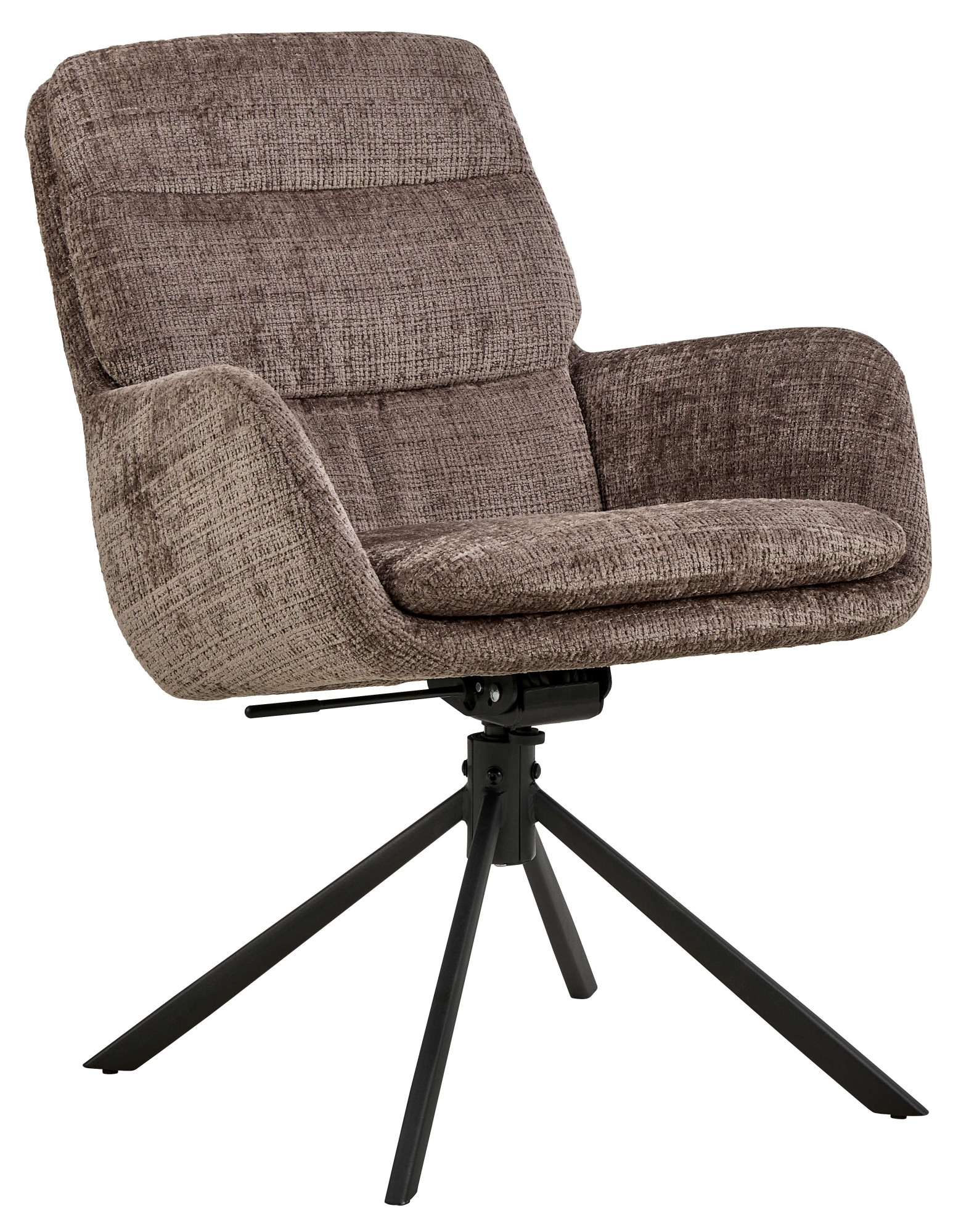 ACTONA GROUP Esszimmerstuhl »Edgar, Polsterstuhl, Stuhl« (Set) 2 Stk.Stuhl, Stoff, L-Form, Armlehnen, Dreh- & Kippfunktion, FSC™