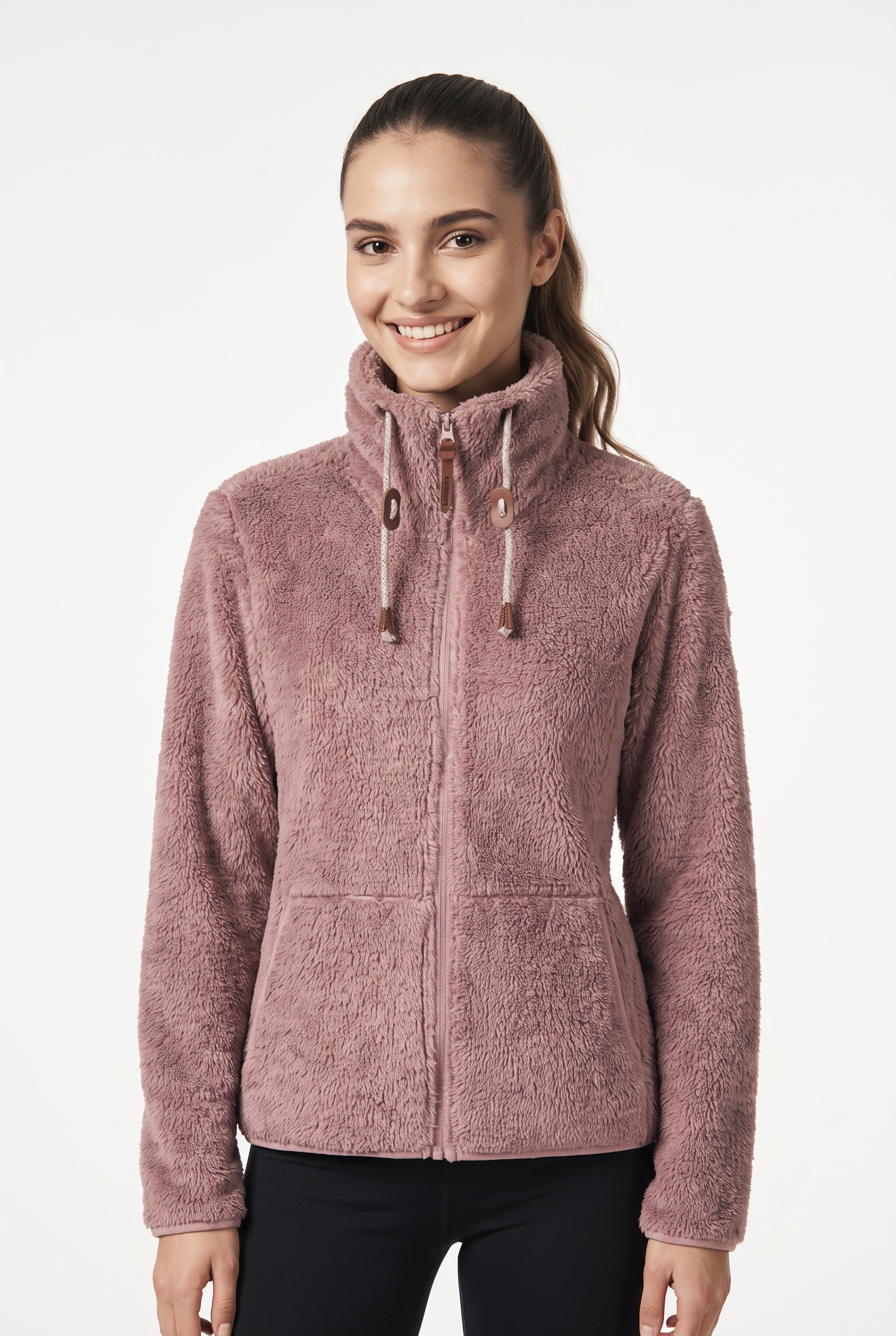 Icepeak Fleecejacke "ICEPEAK COLONY" sportlicher Stil, mit Reißverschluss, schnell trocknendes Material