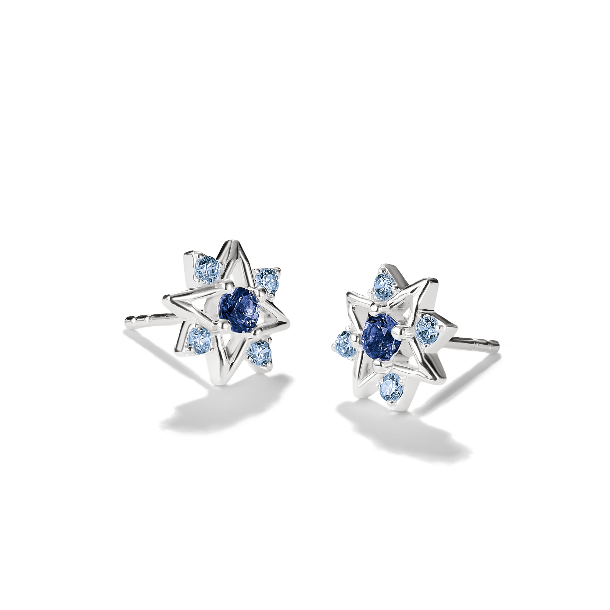 THOMAS SABO Paar Ohrstecker »Midnight Sky Ohrstecker« mit Zirkonia (synth.), Glas-Keramik Stein