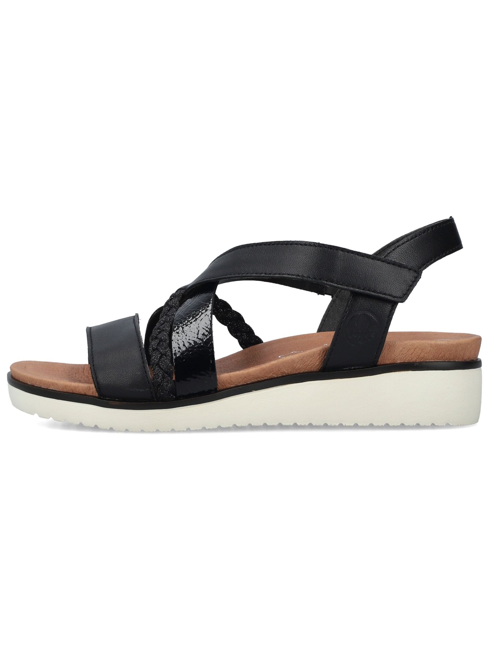 Rieker Keilsandalette "Rieker Sandalen Leder/Synthetik" günstig online kaufen