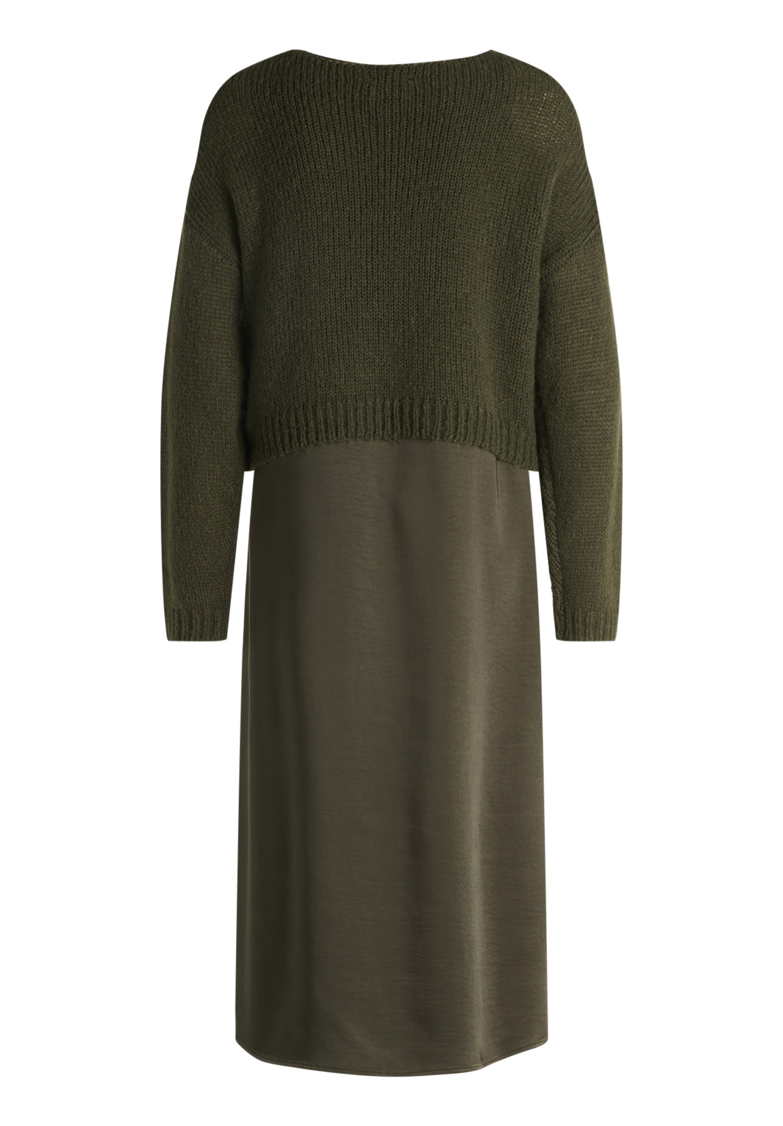 Vera Mont Druckkleid "Vera Mont Damen Casual-Kleid zweiteilig", Materialmix günstig online kaufen