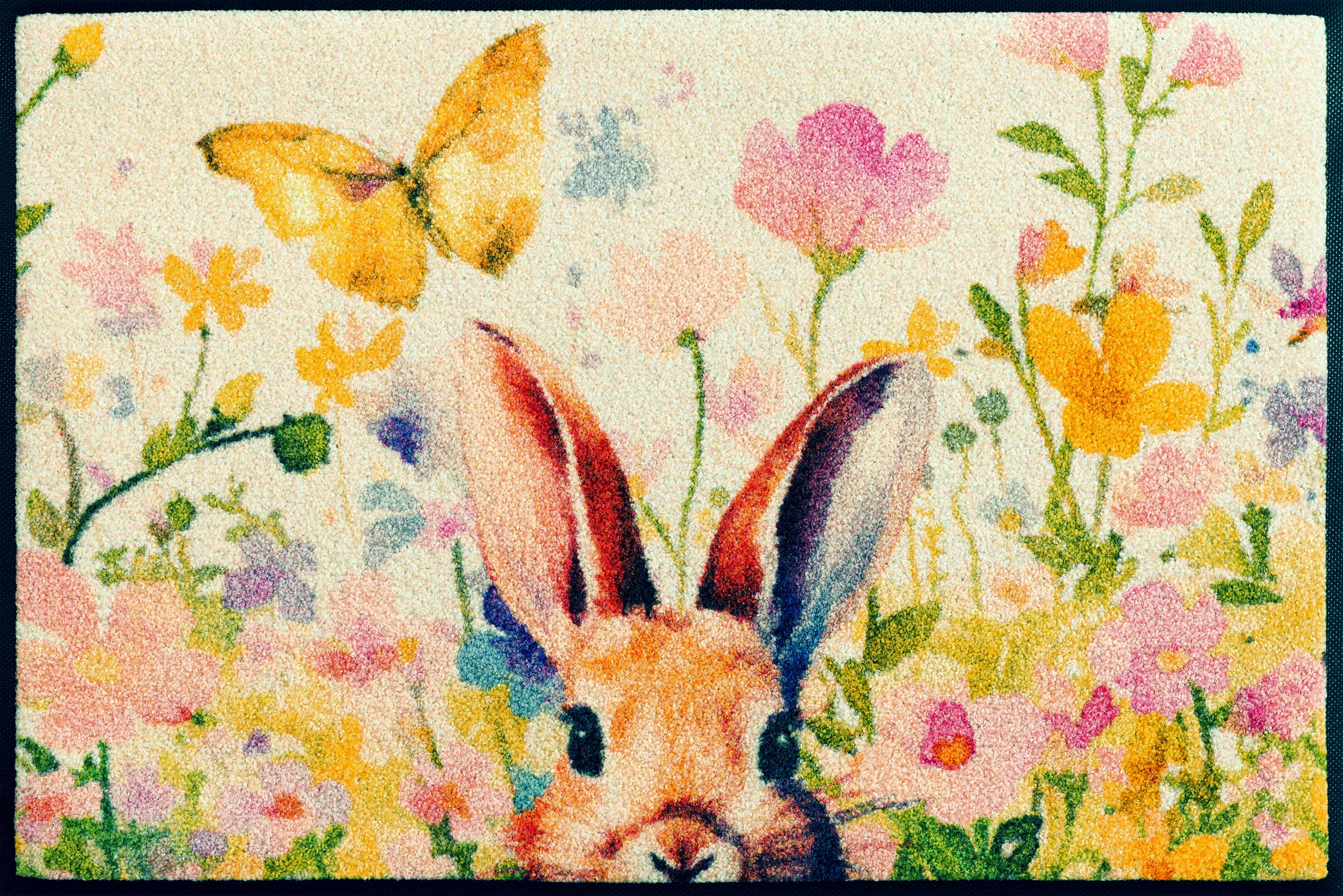 wash+dry by Kleen-Tex Fußmatte »Felia« rechteckig 7 mm Höhe