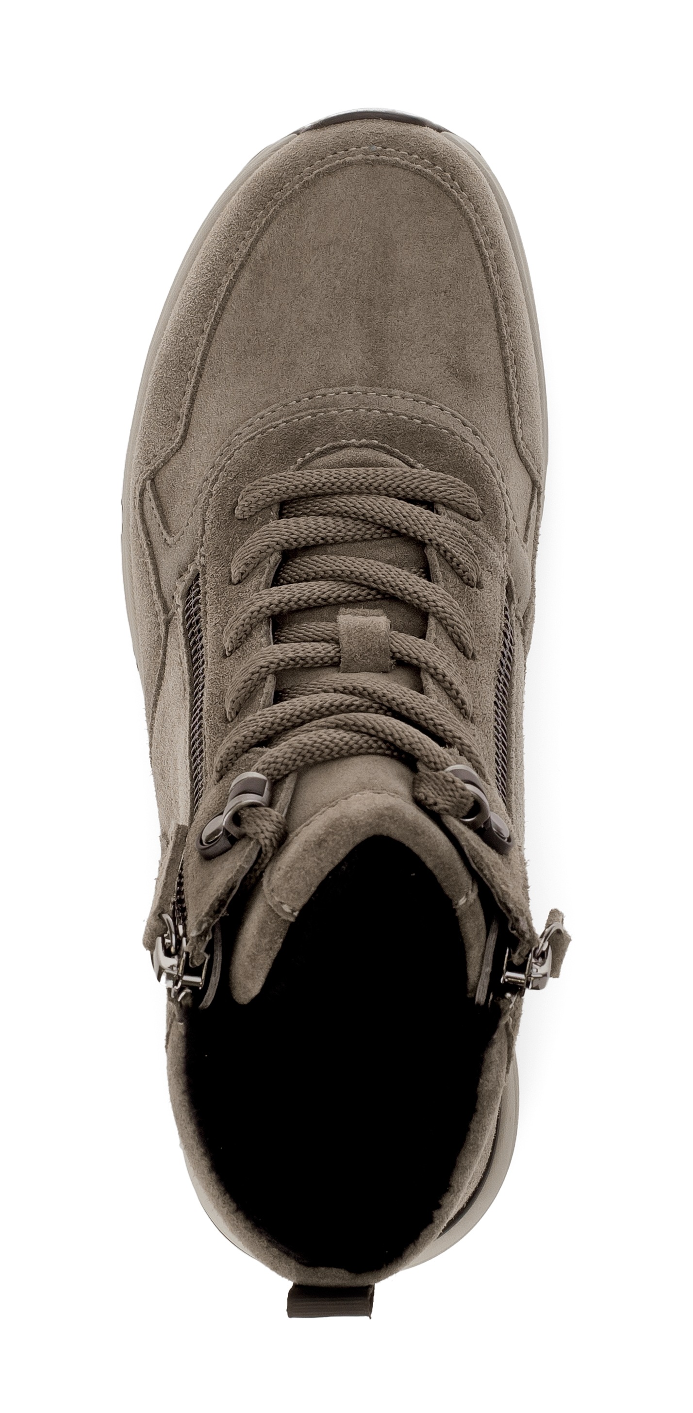 Gabor Rollingsoft Keilsneaker, Plateau, Schnürboots, Kofmortschuh mit herausnehmbarem Fußbett