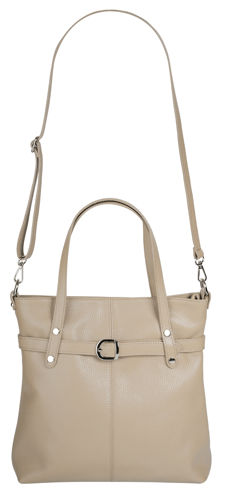 Cluty Shopper, echt Leder, Made in Italy