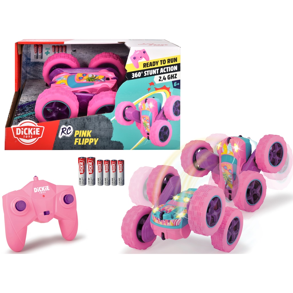 Dickie Toys RC-Monstertruck »Pink Flippy; 2,4 GHz«