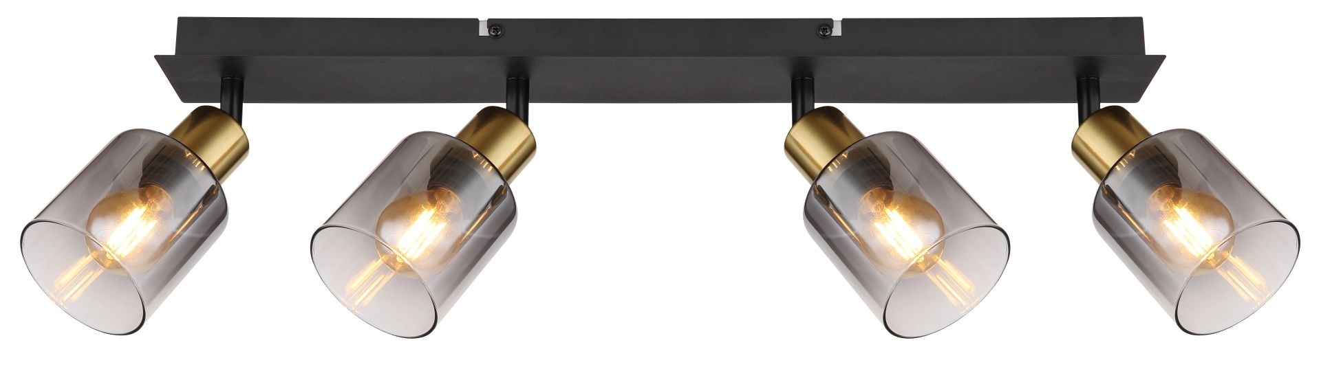 GLOBO LIGHTING Deckenstrahler »HOLLSY« E14 1 Stk. Deckenspot, Glas, Wohnraum, Flur