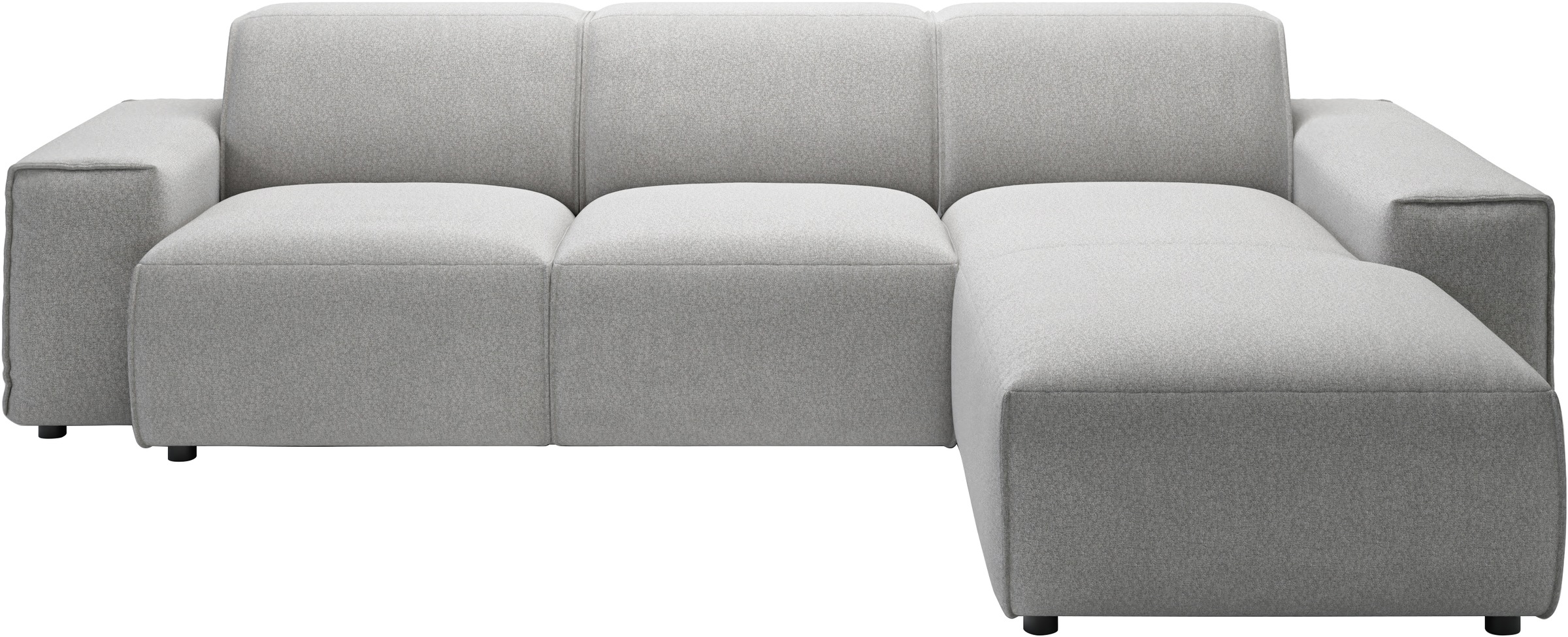 andas Ecksofa »Glimminge L-Form auch in Breitcord, Feincord + Easy care-Bezug,«, Breite 264, Zierkissen
