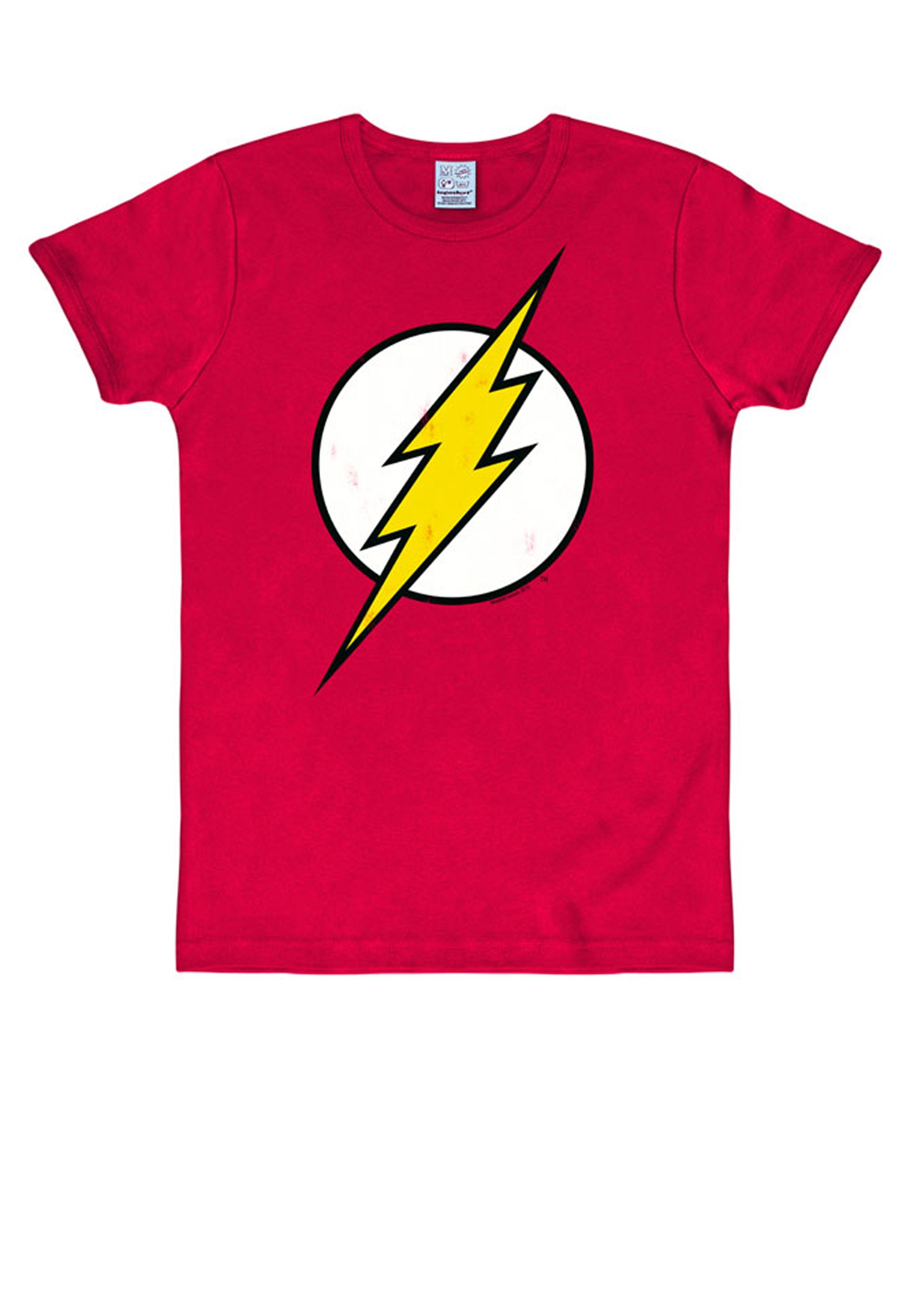 LOGOSHIRT T-Shirt »Flash«, mit Retro-Print