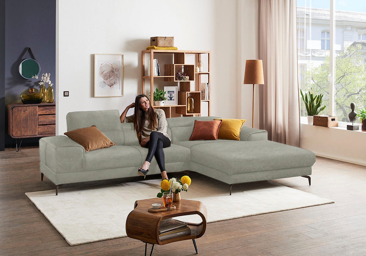 W.SCHILLIG Ecksofa "piedroo, Designsofa mit tollem Sitzkomfort, elegant und günstig online kaufen