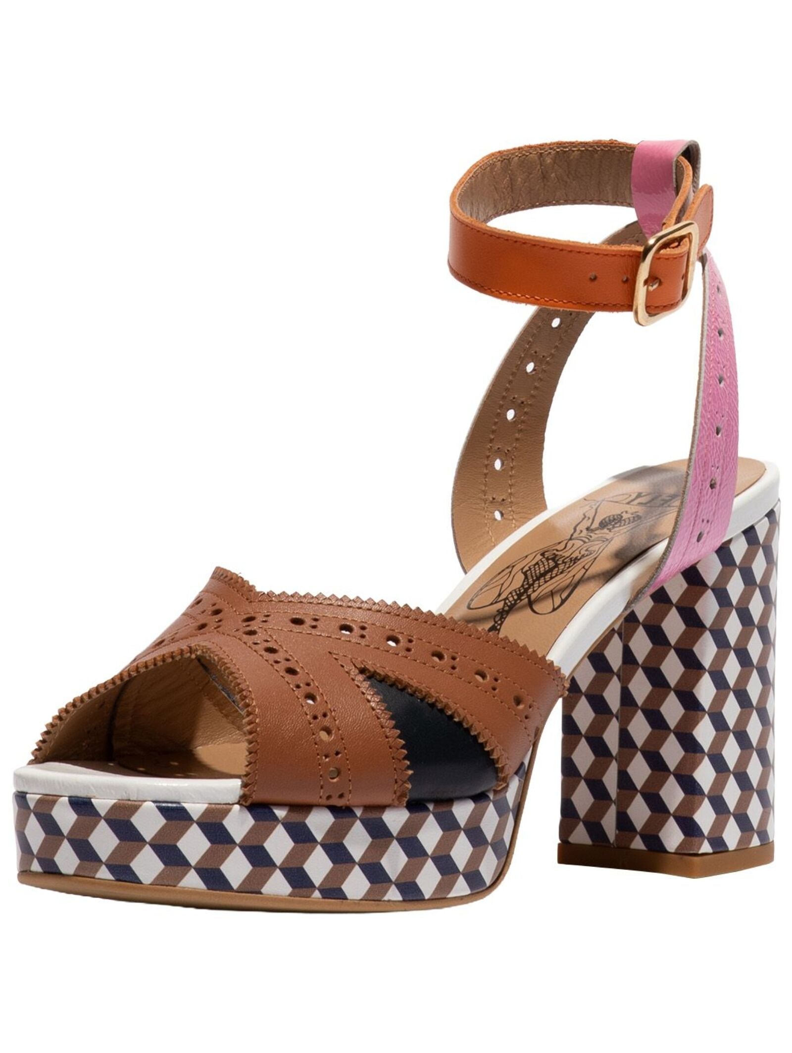 Fly London High-Heel-Sandalette "Fly London Sandalen Leder" günstig online kaufen