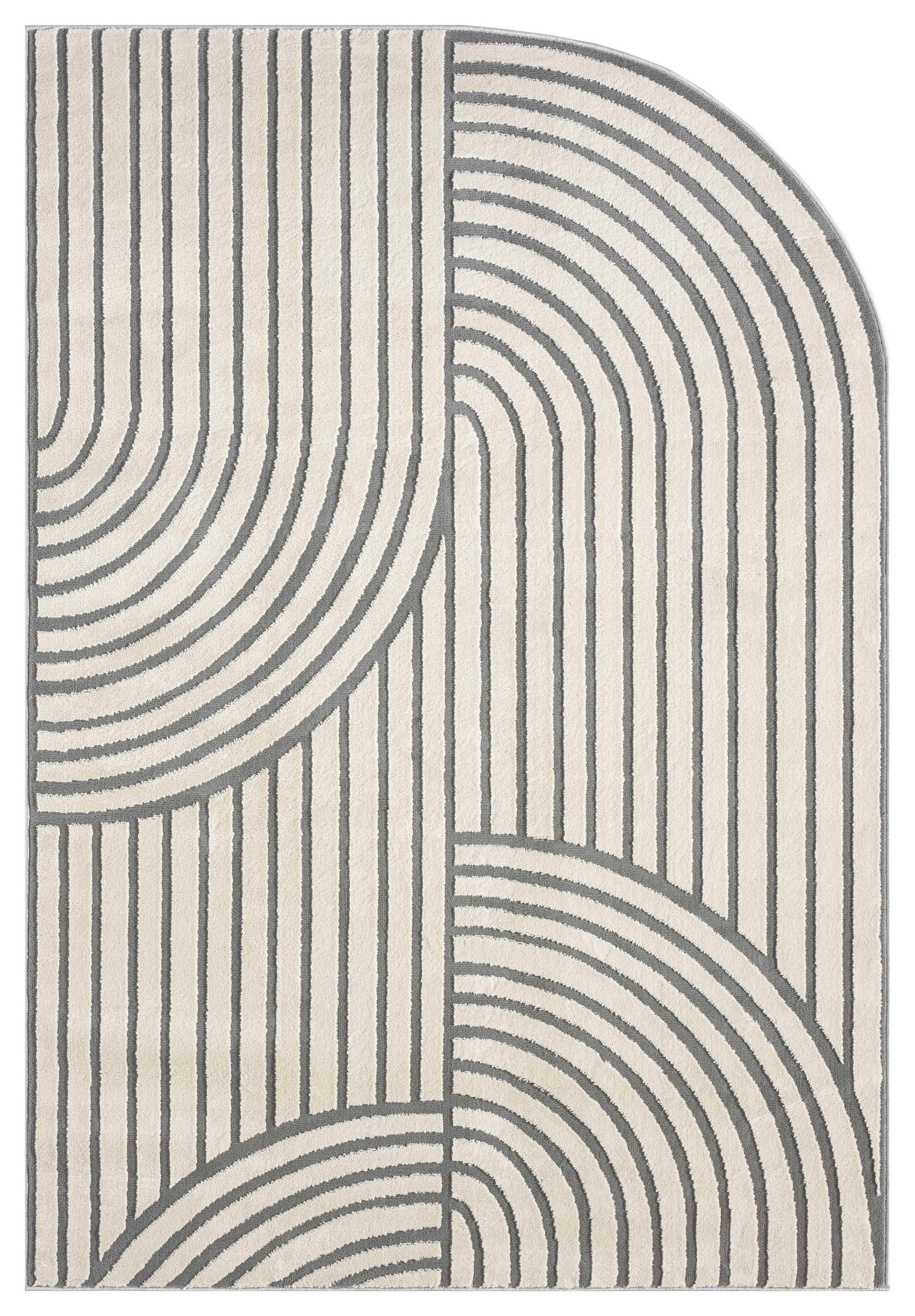 s.Oliver Teppich »Cilla, besondere Form, modernes Design«, rechteckig, 11 mm Höhe, dichte Qualität, Woll-Look, Skandi, Boho, Wohnzimmer, Schlafzimmer