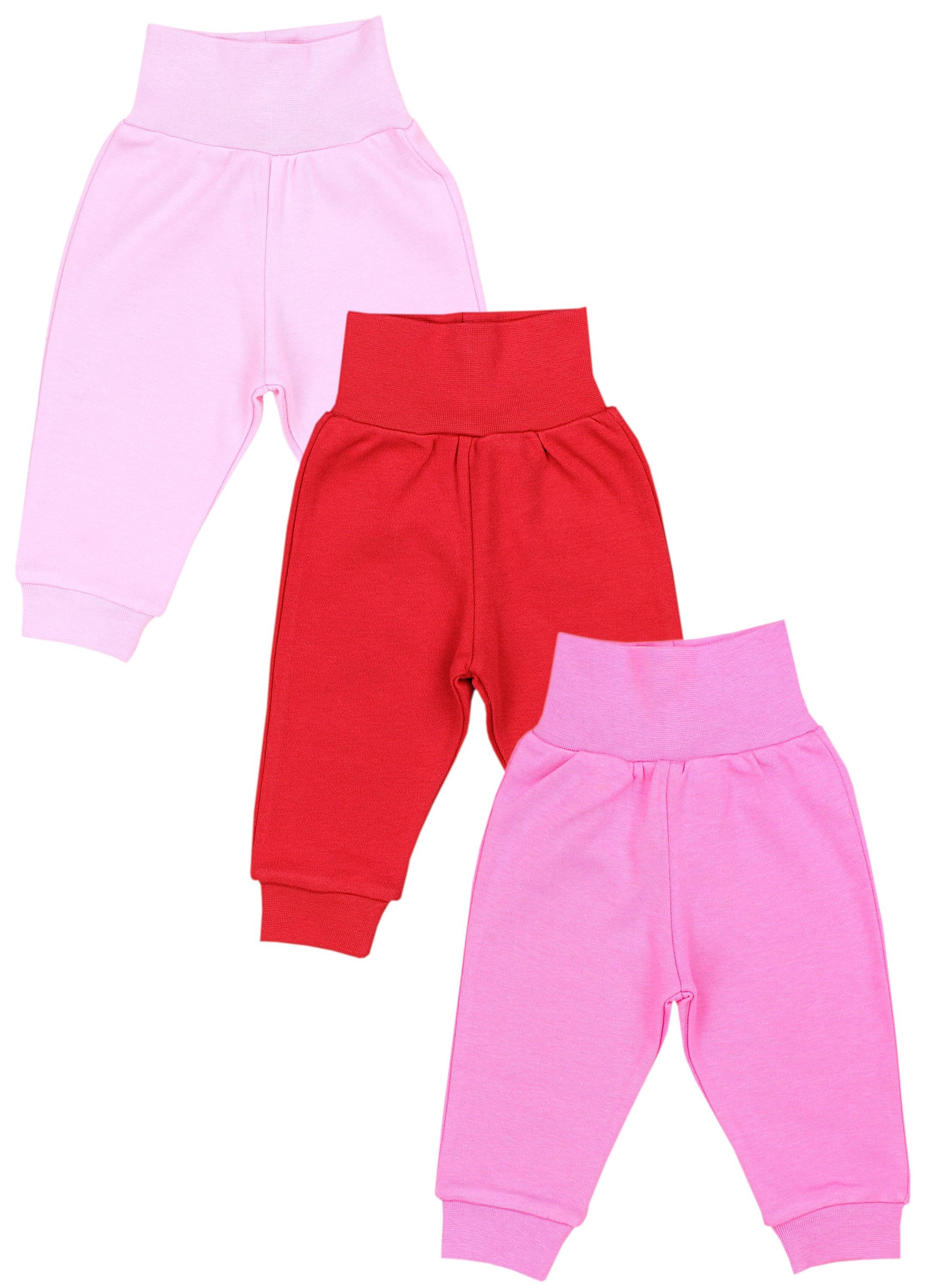 TupTam Pumphose "Pumphose Baby Mädchen Lange Pumphose 3er Pack"
