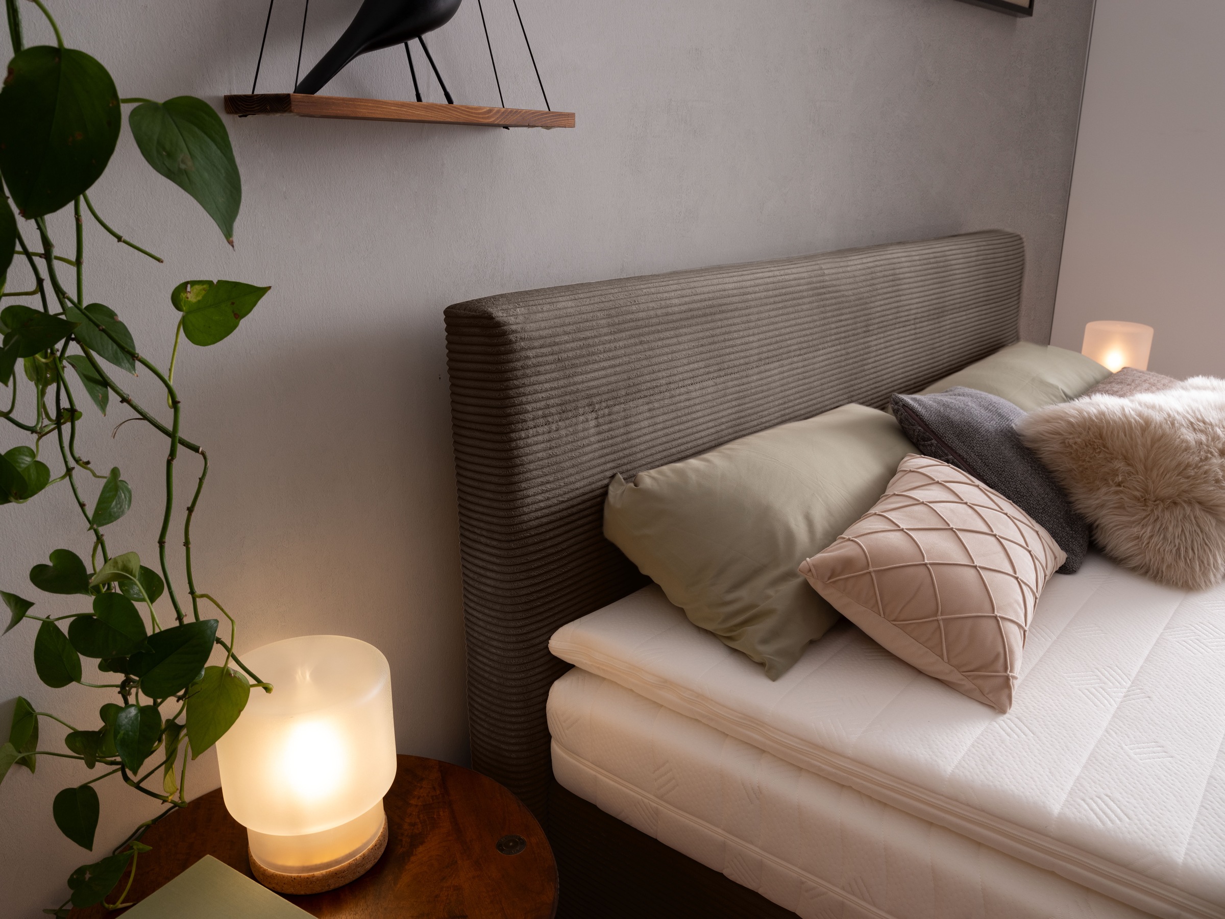alina Boxspringbett »Pico«, inkl. Matratzen und Topper