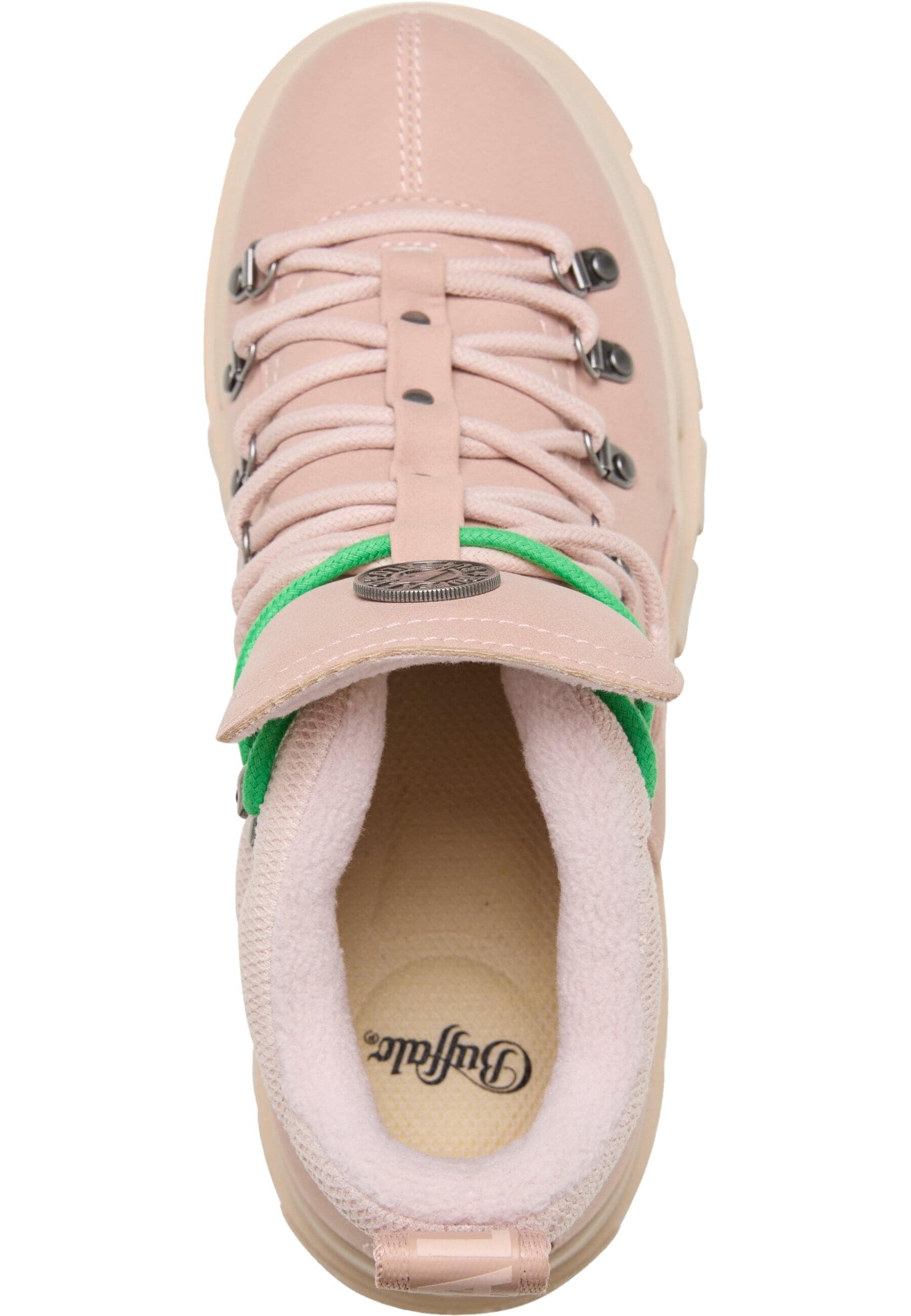 Buffalo Stiefel »Buffalo ASPHA LACE UP HIKE - VEGAN NUBUCK/MESH«