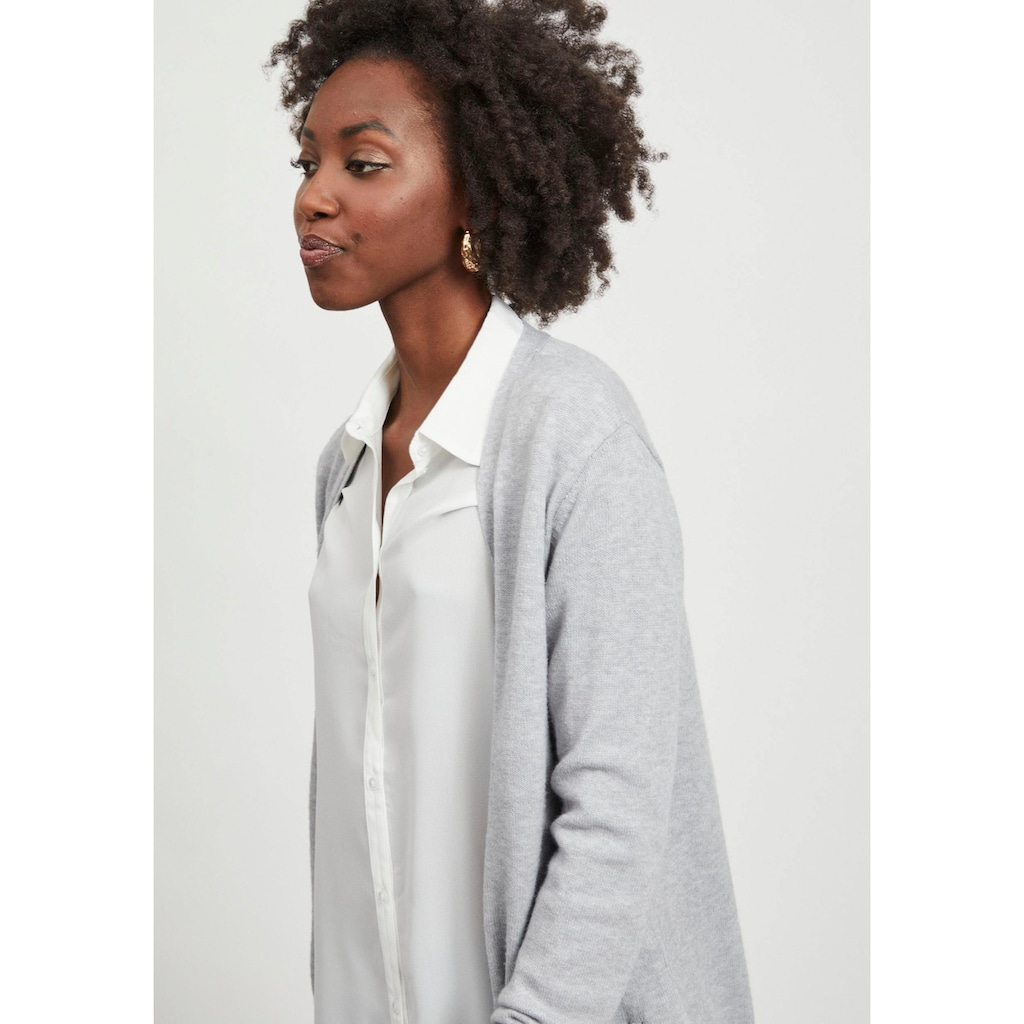 Vila Longstrickjacke »VIRIL LONG L/S KNIT CARDIGAN - NOOS«