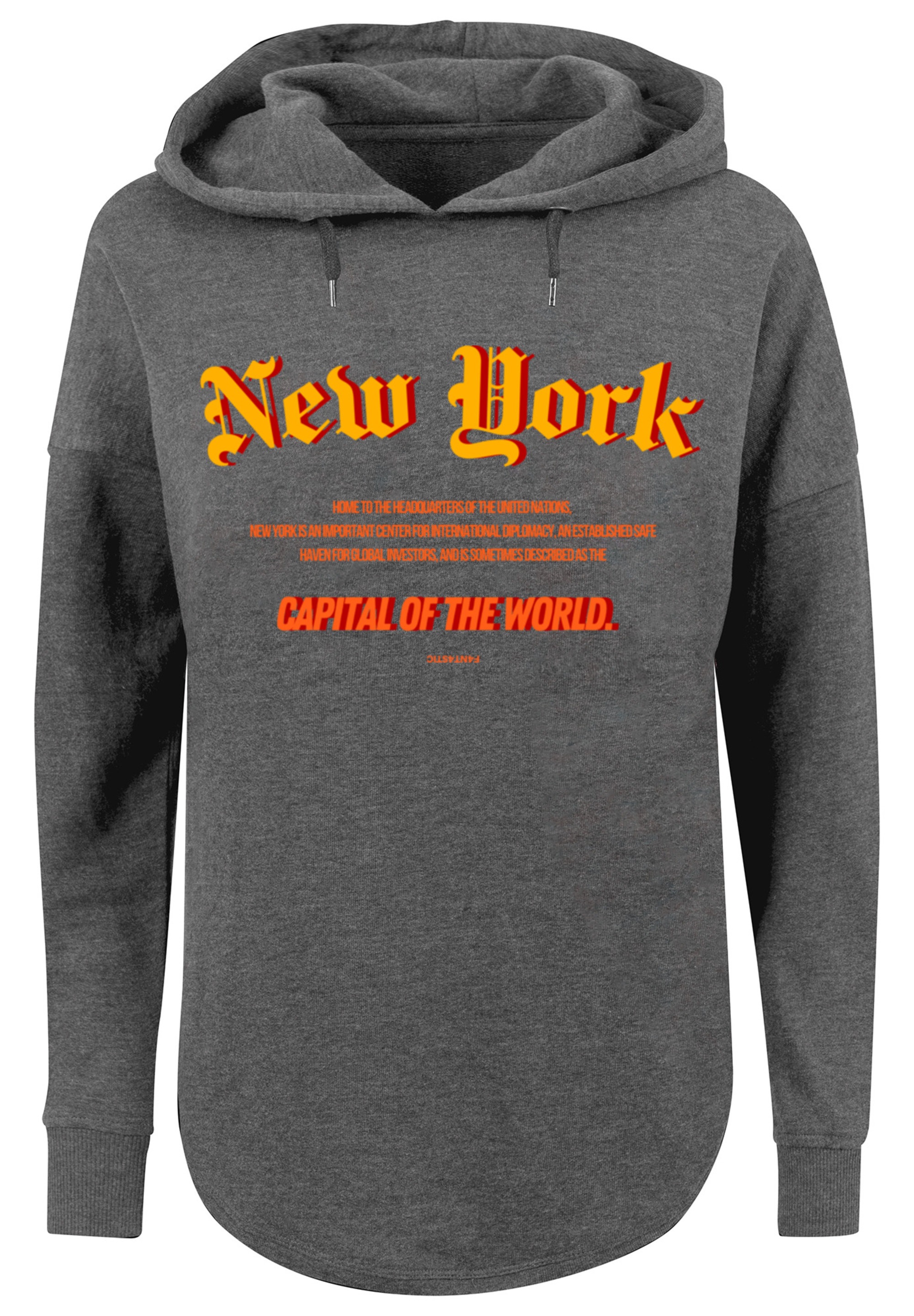 F4NT4STIC Kapuzenpullover »New York OVERSIZE HOODIE«, Print