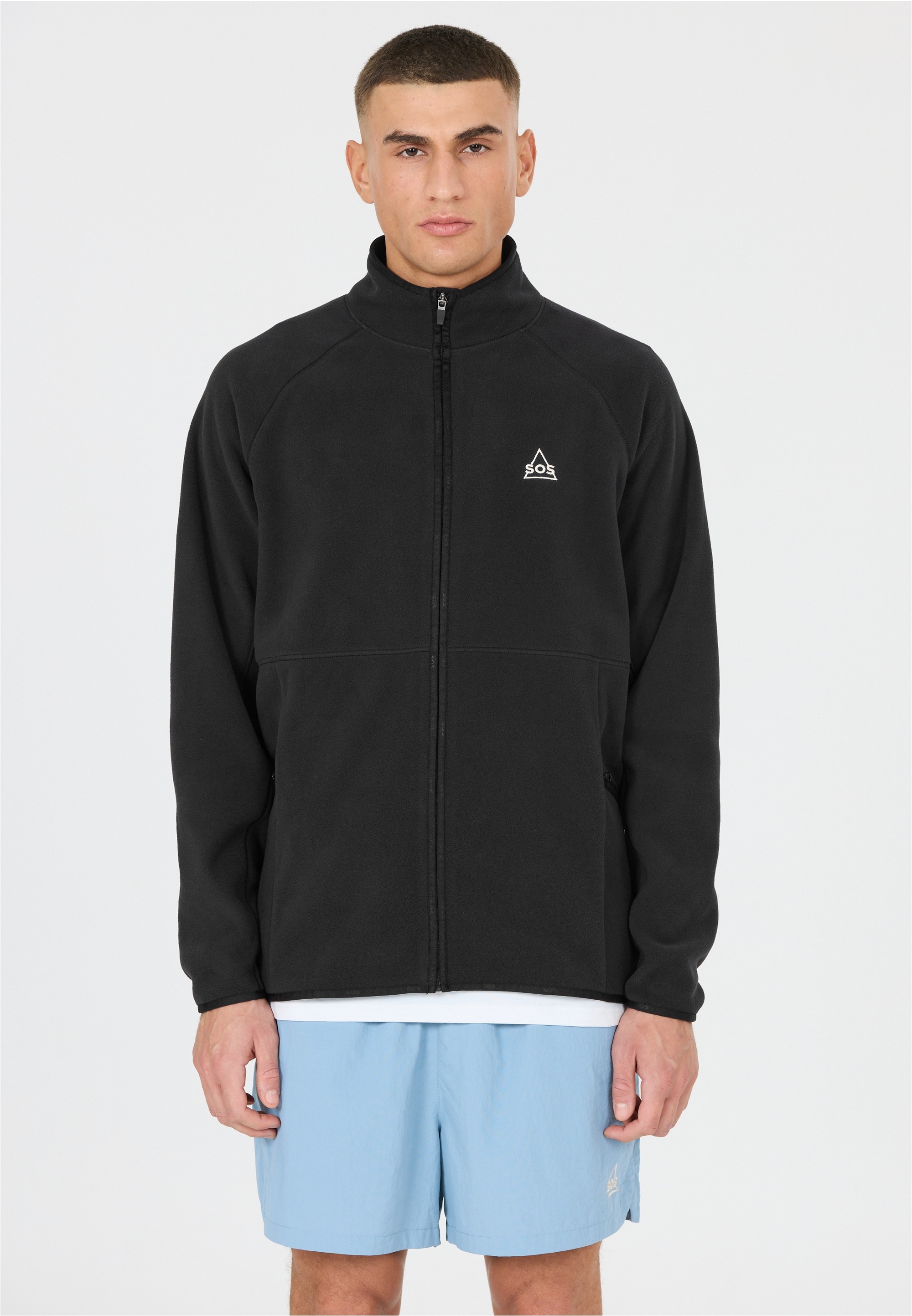 SOS Strickpullover »Hakuba«, aus qualitativem Polartec-Fleece