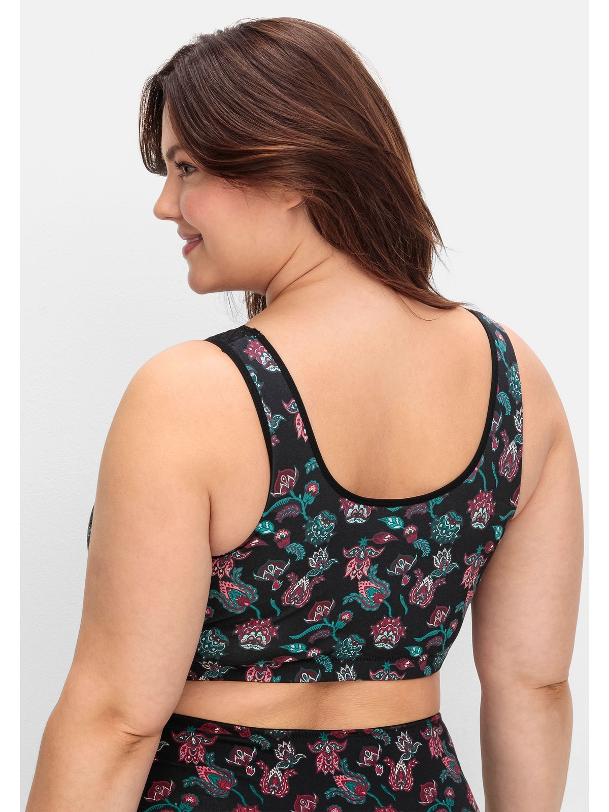 Sheego Bügelloser BH »Große Größen«, in Bustier-Form, mit Spitzenborte