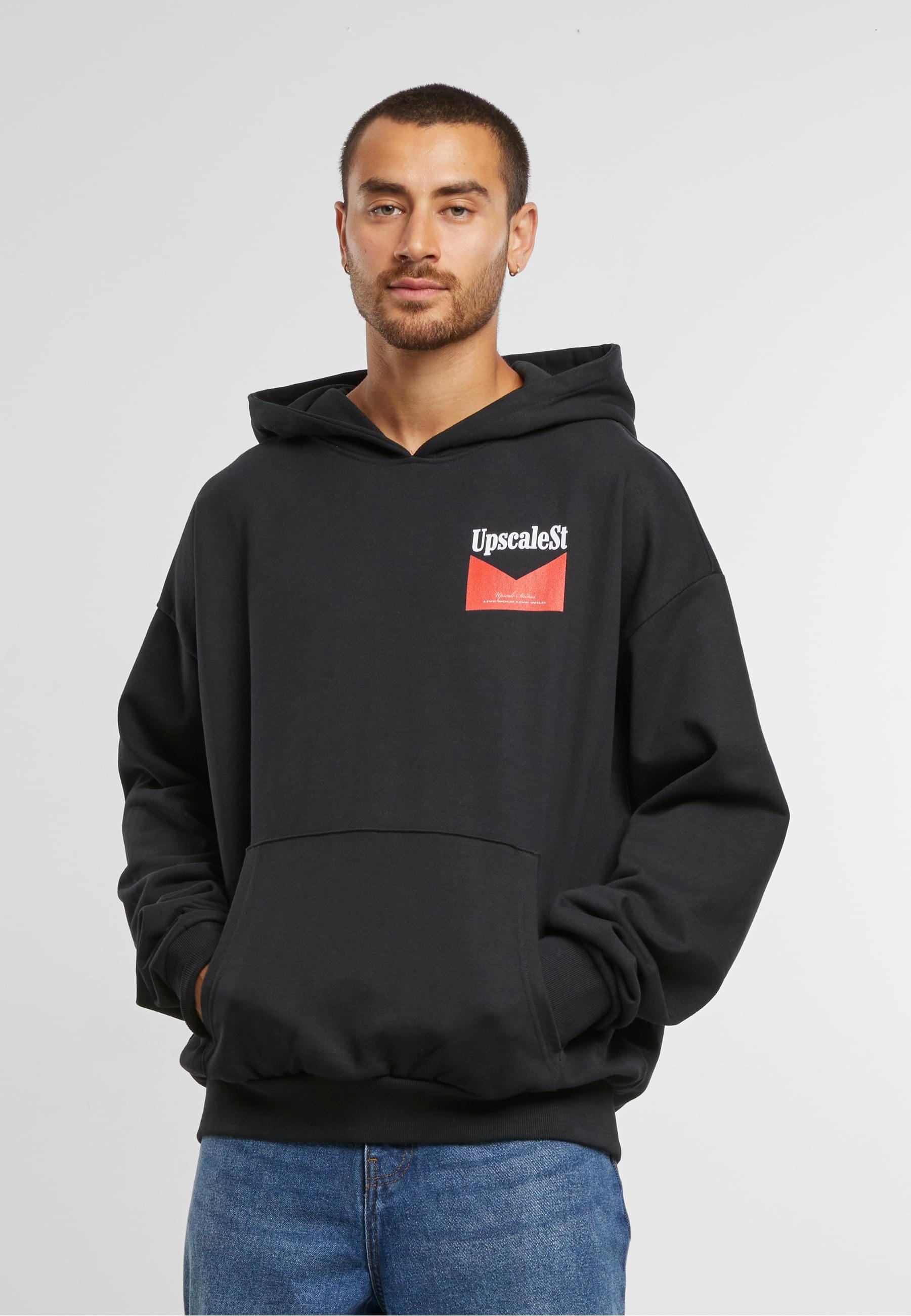 MisterTee Kapuzensweatshirt »MisterTee Live Bold Oversize Hoody«, (1 tlg.)
