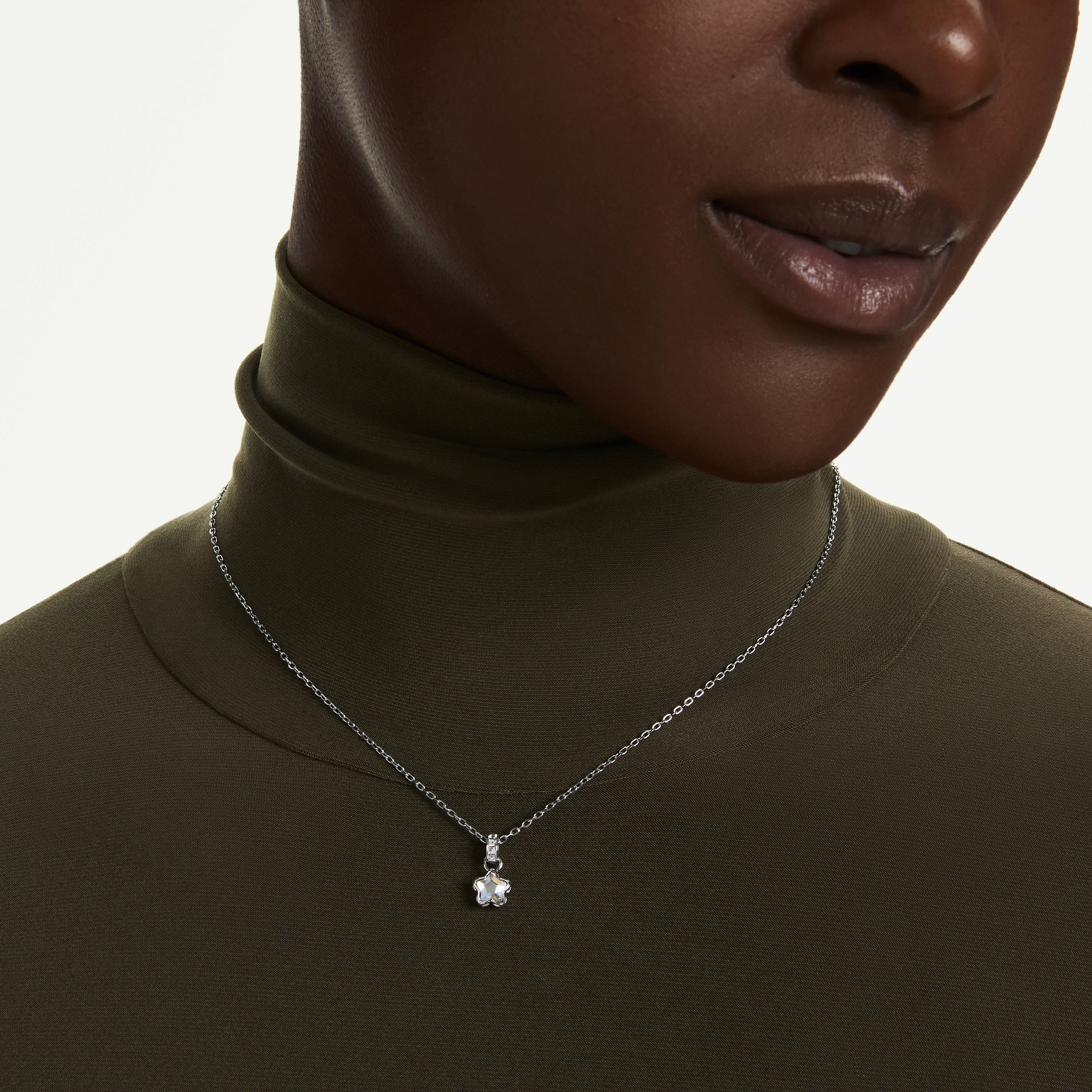 Swarovski Kette mit Anhänger »Schmuck Geschenk CHROMA Halskette« mit Swarovski® Kristall