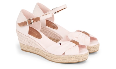 Keilsandalette »BASIC OPEN TOE MID WEDGE«