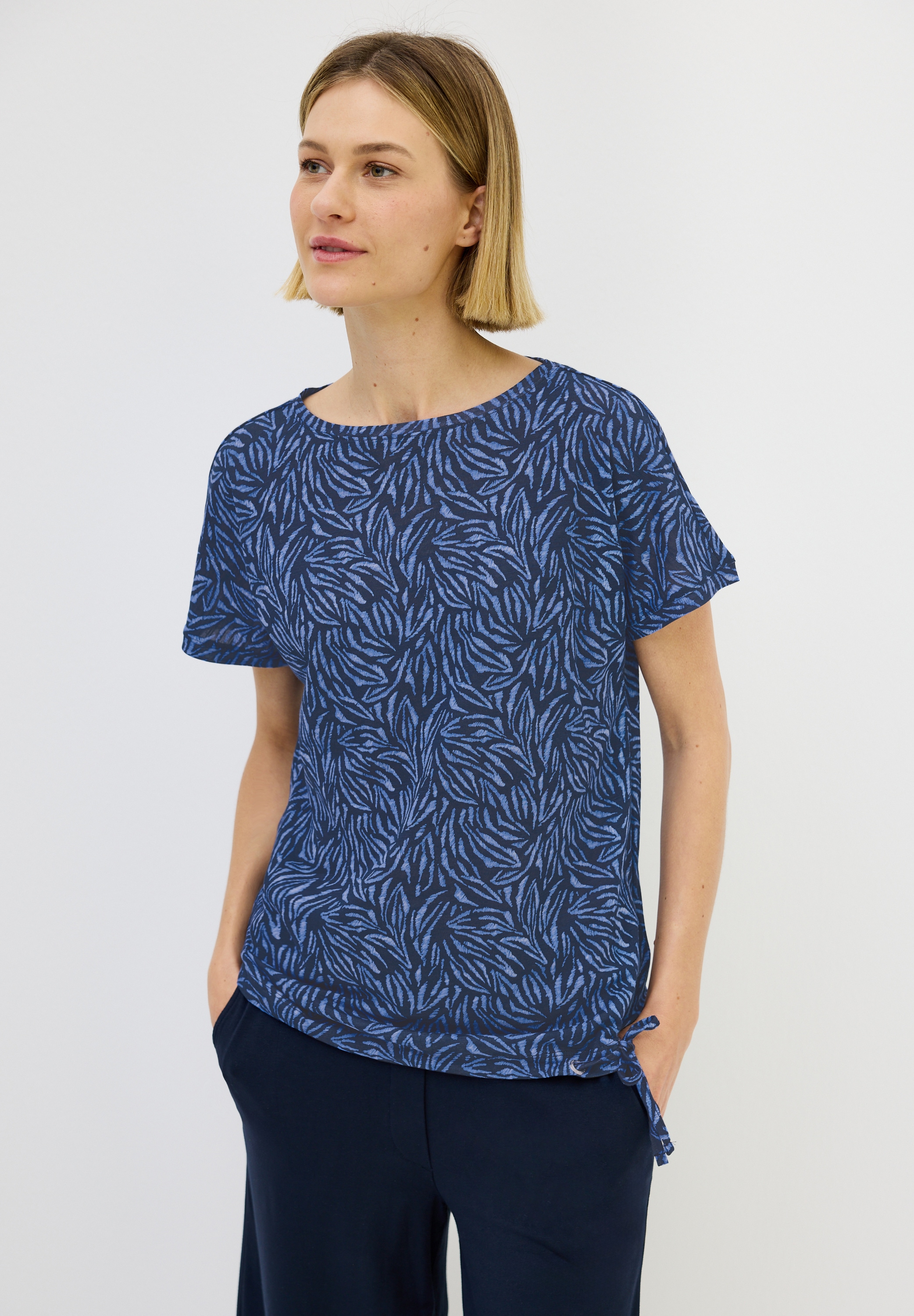 Cecil Print-Shirt, aus Baumwolle mit Stretchante günstig online kaufen