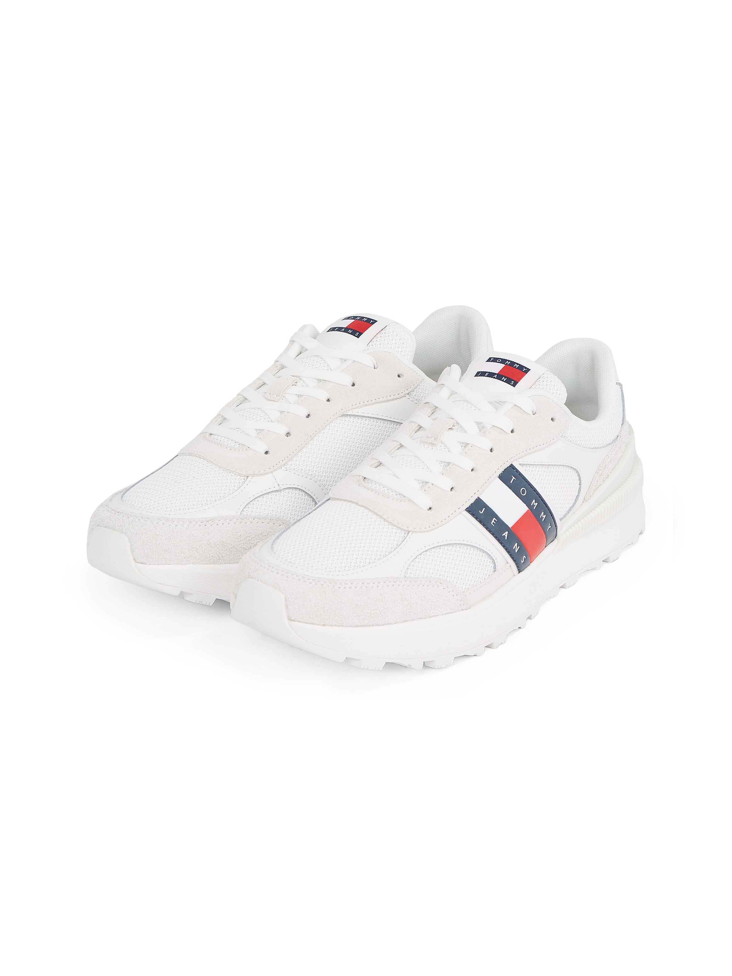 Tommy Jeans Plateausneaker "TJM TECHNICAL RUNNER ESS", Freizeitschuh, Halbs günstig online kaufen