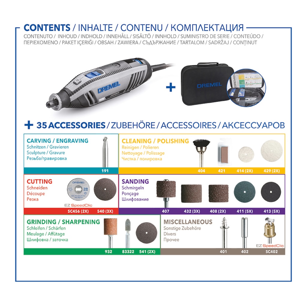 DREMEL Elektro-Multifunktionswerkzeug »DREMEL® 4250 (4250-35)«