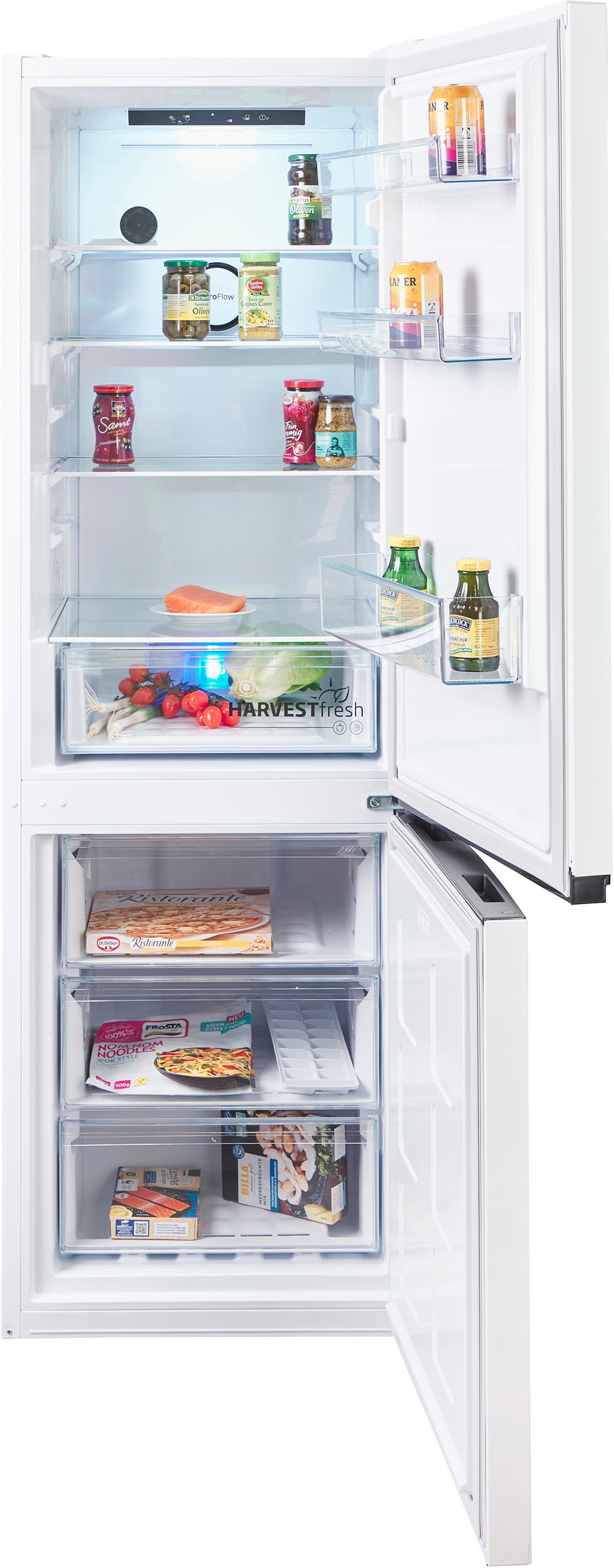 BEKO Kühl-/Gefrierkombination "B5RCNA346HW" 179,6 cm hoch 59,5 cm breit günstig online kaufen