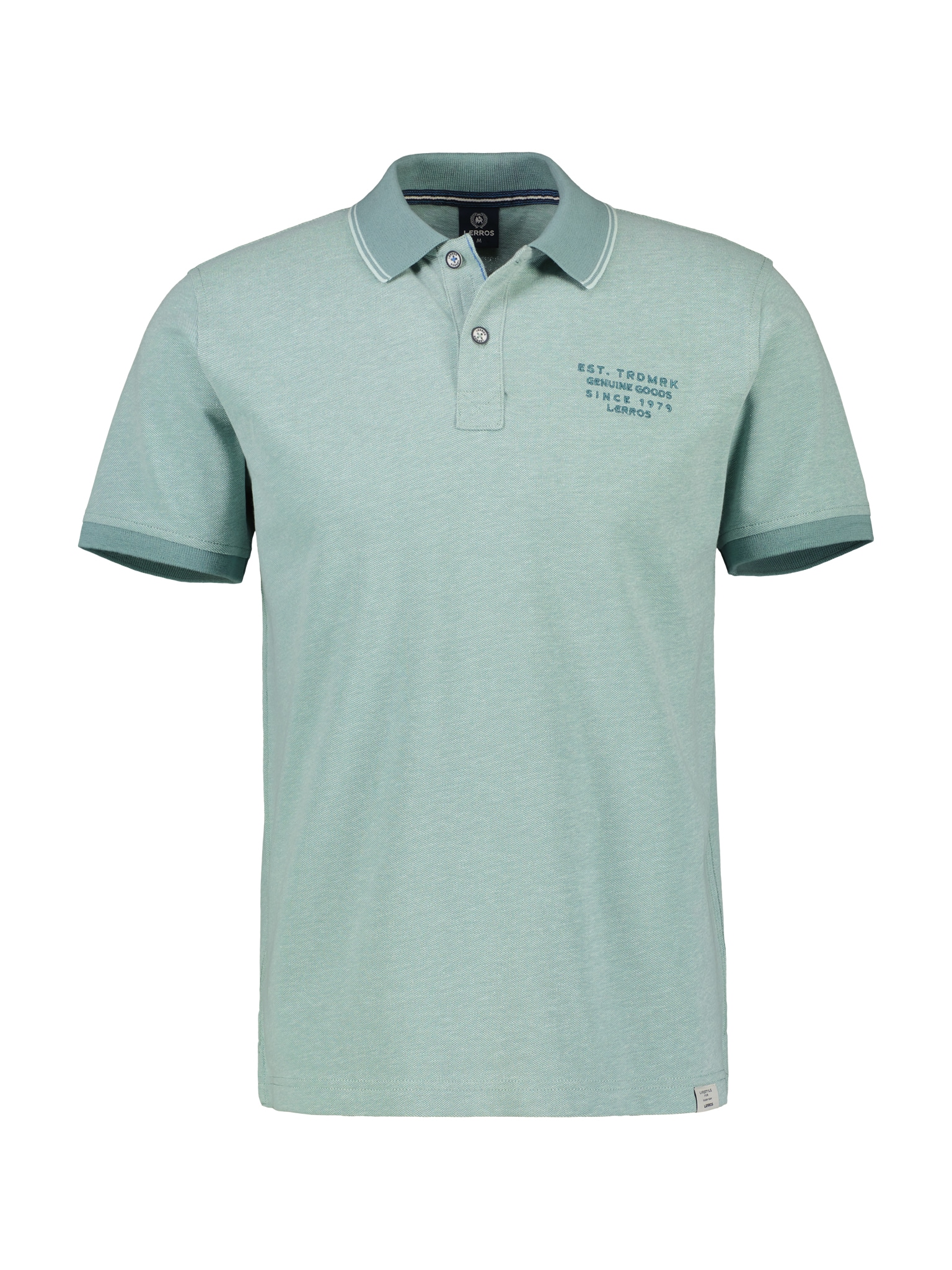 LERROS Poloshirt, in Melange-Optik