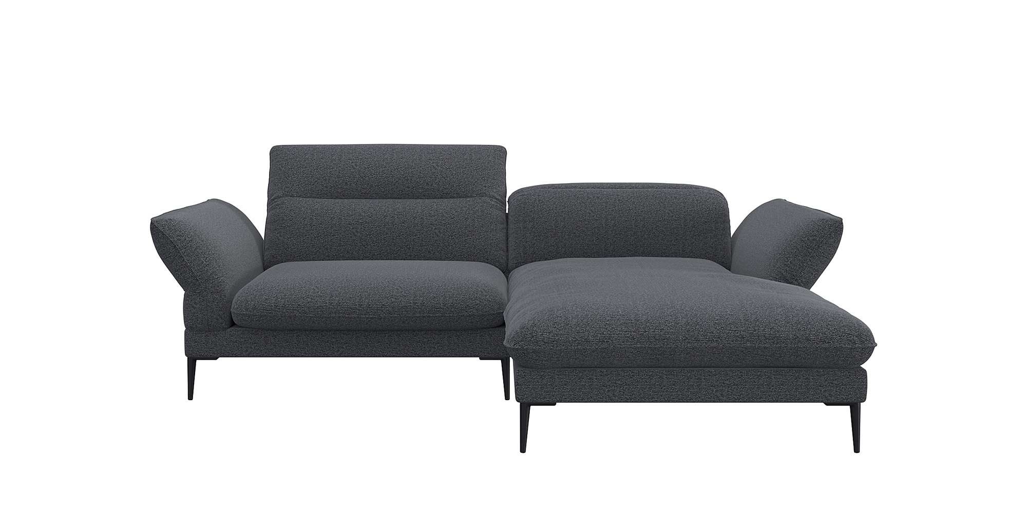 FLEXLUX "Salino, Funktionssofa mit Recamiere, Relaxsofa, Ecksofa" Sofa mit günstig online kaufen
