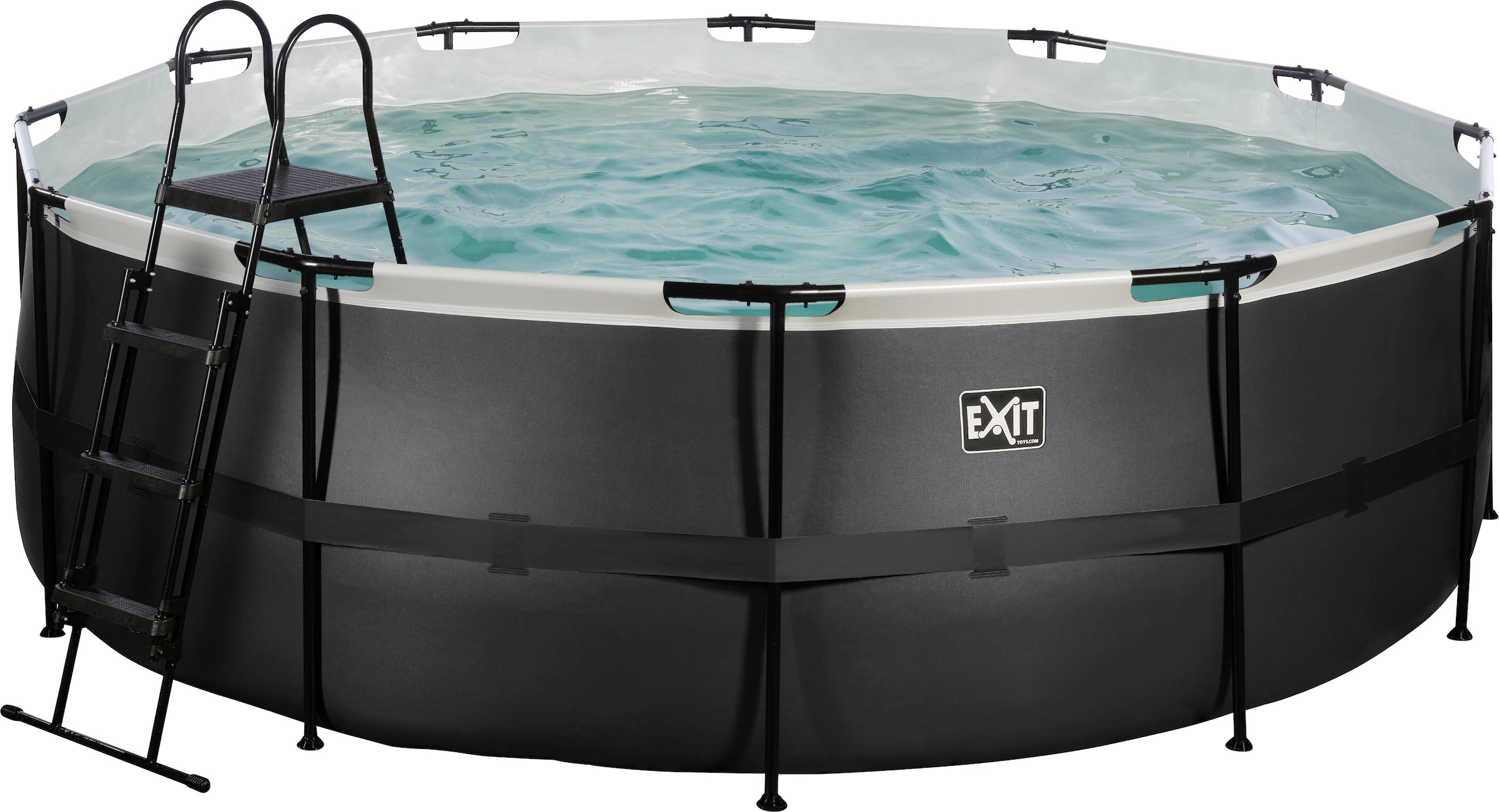 EXIT Framepool »Black Leather« ØxH: 427x122...