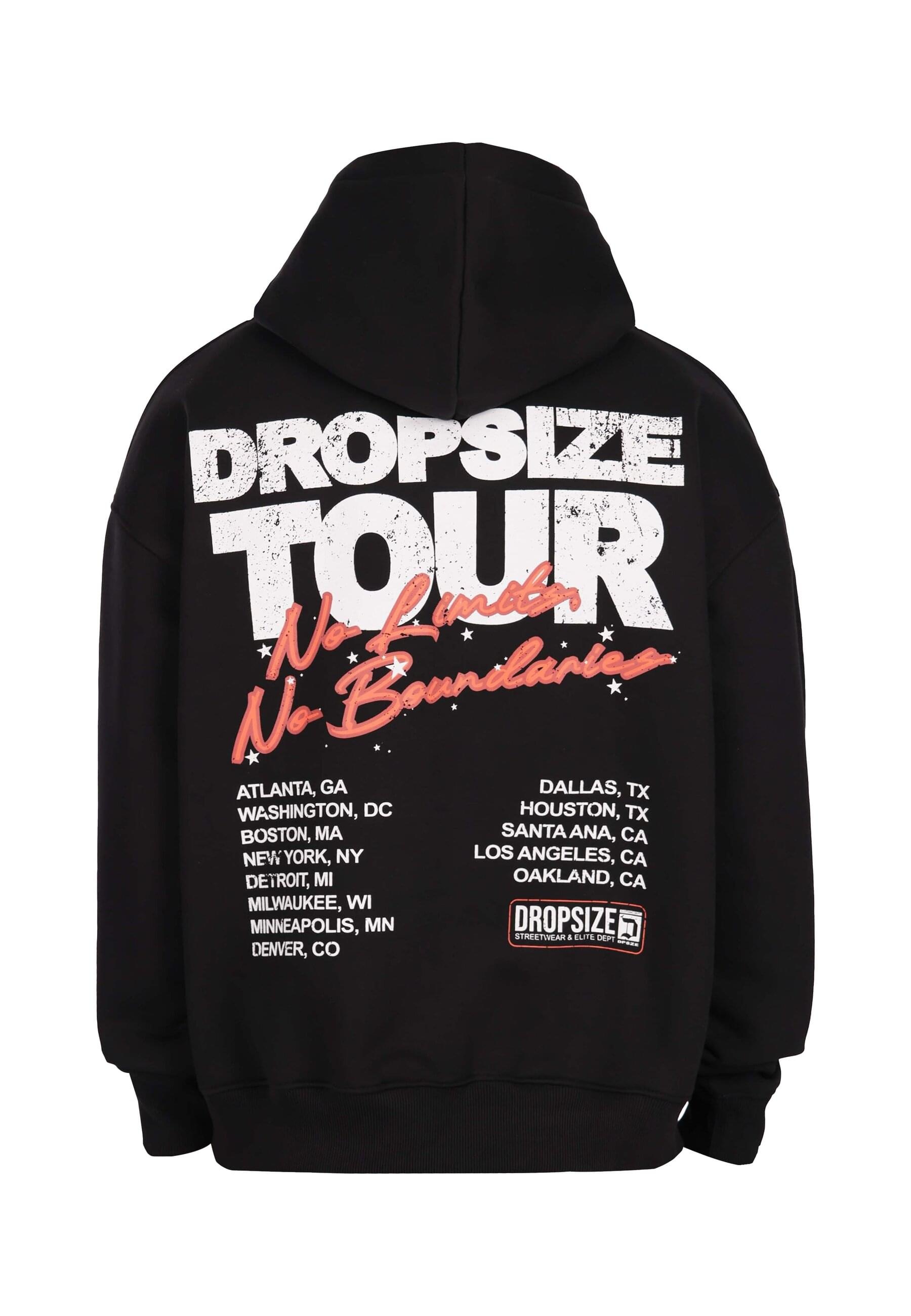 Dropsize Kapuzensweatshirt "Dropsize HEAVY OVERSIZE TOUR HOODIE", 1 Stk. günstig online kaufen