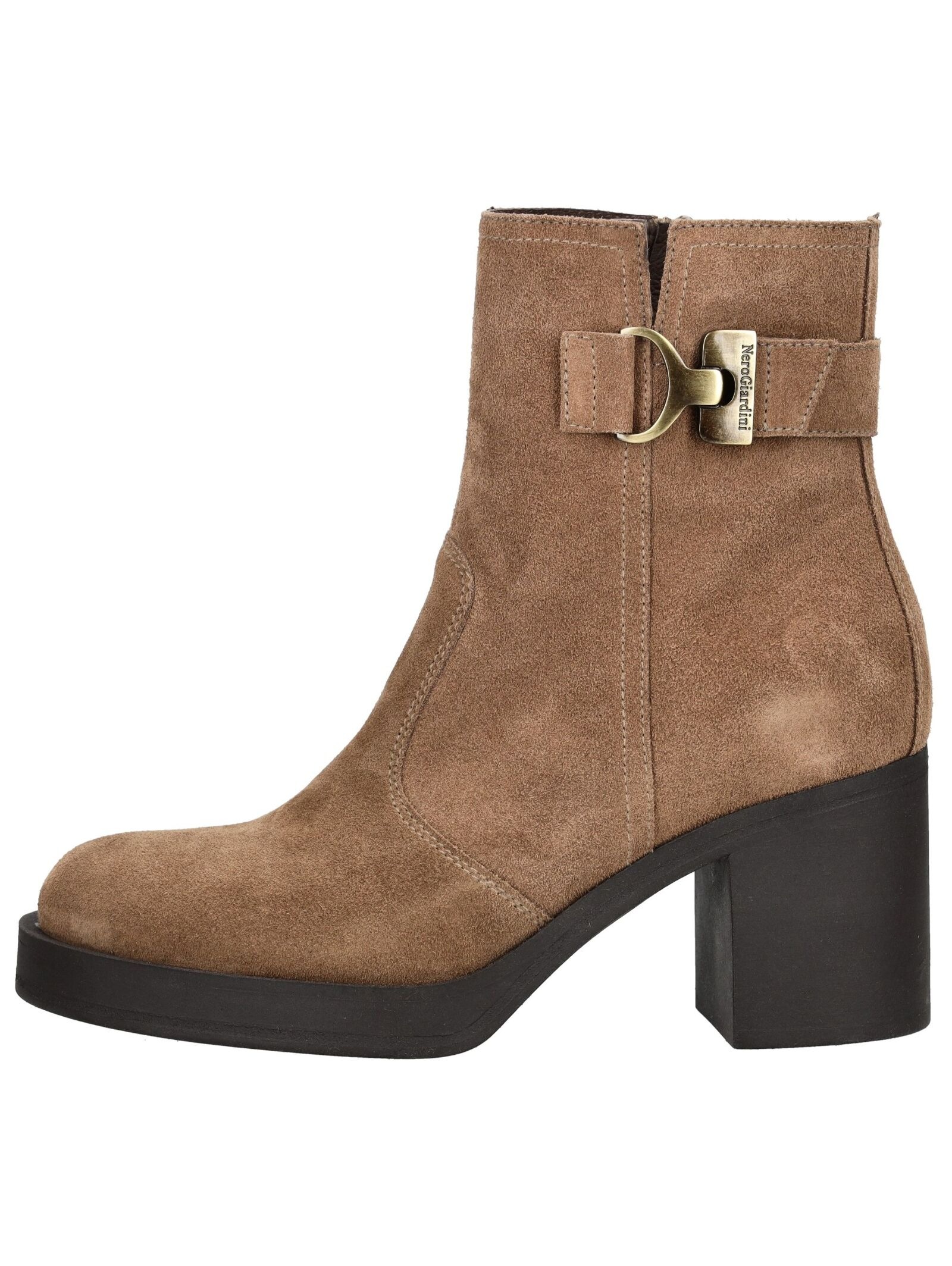 Nero Giardini High-Heel-Stiefelette »Nero Giardini Stiefelette Veloursleder«